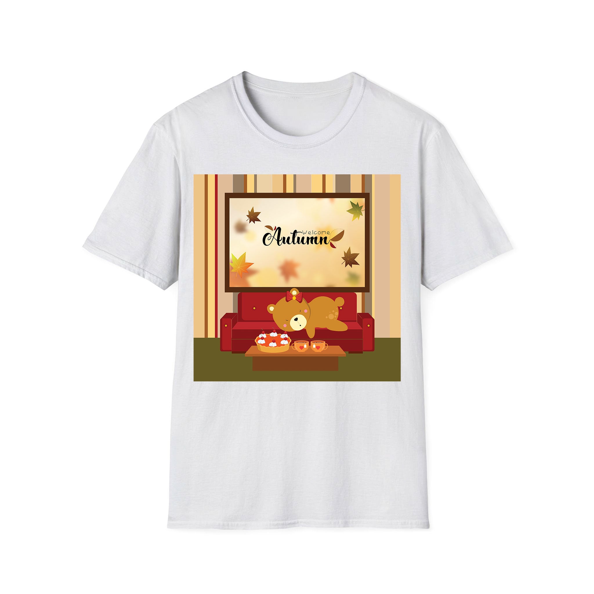 Autumn T-shirt Little Bear Sleeping Autumn