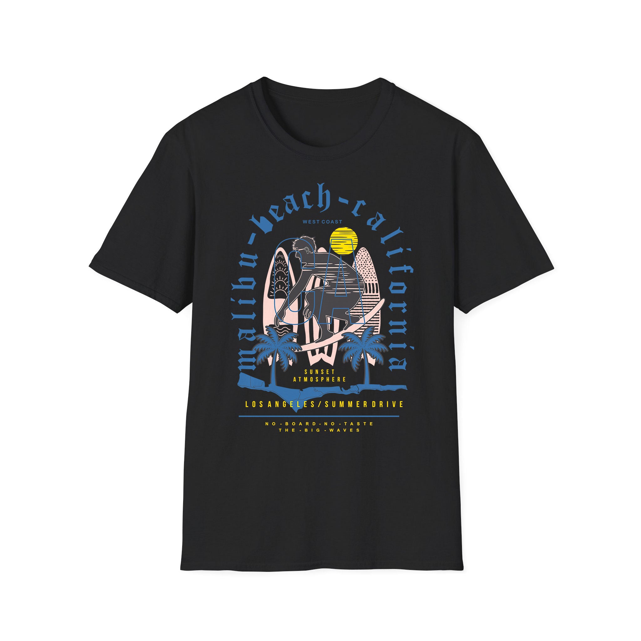 Summer unisex T-shirt Malibu Beach