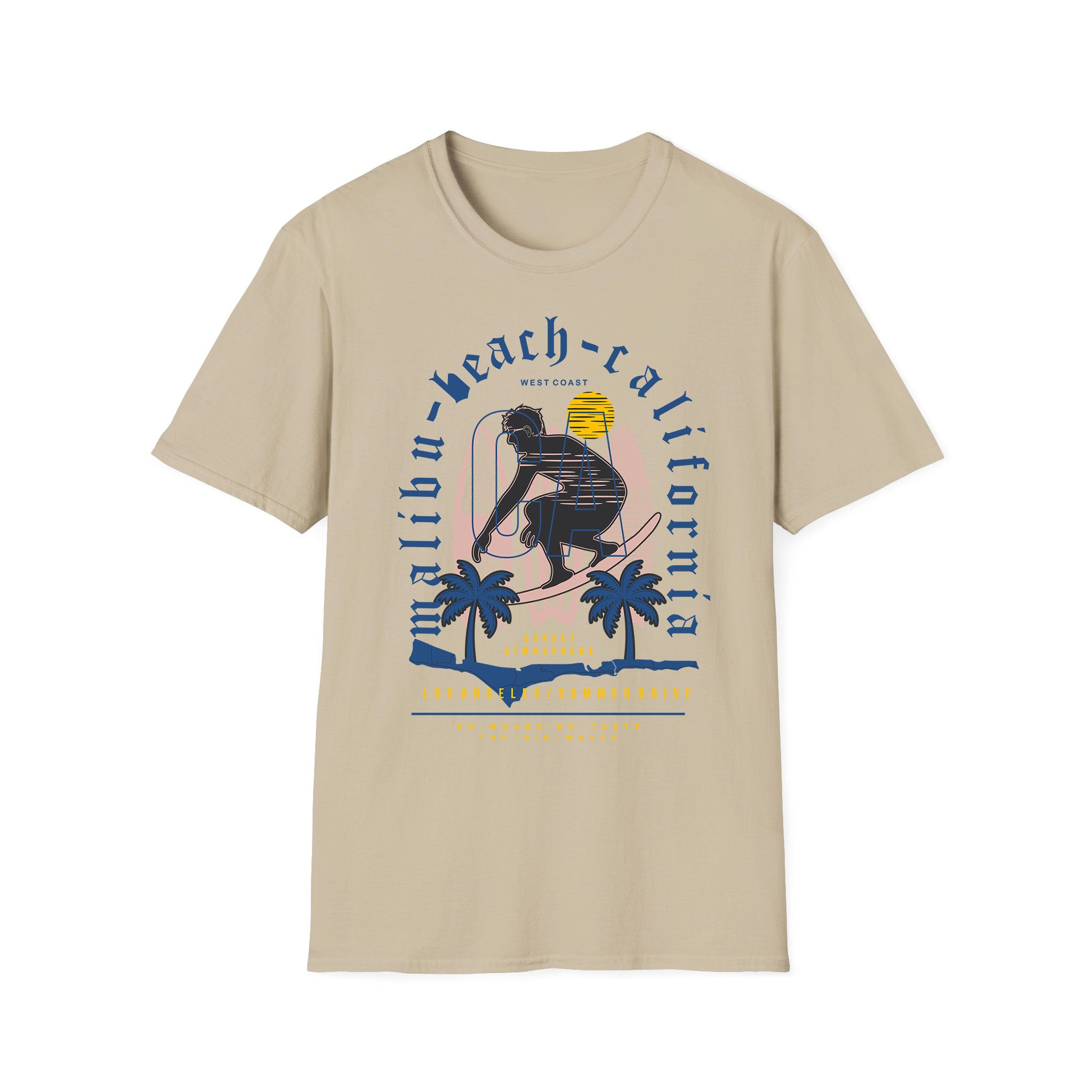 Summer unisex T-shirt Malibu Beach