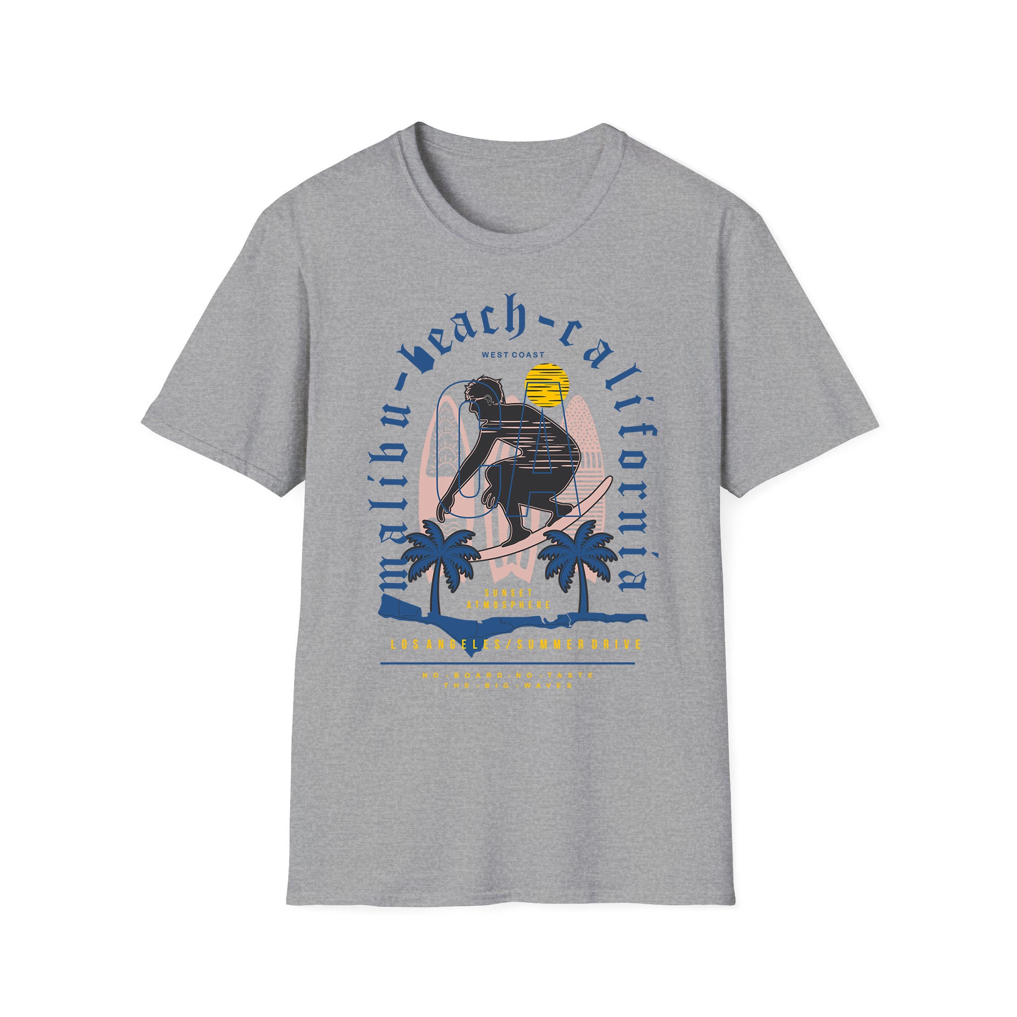 Summer unisex T-shirt Malibu Beach