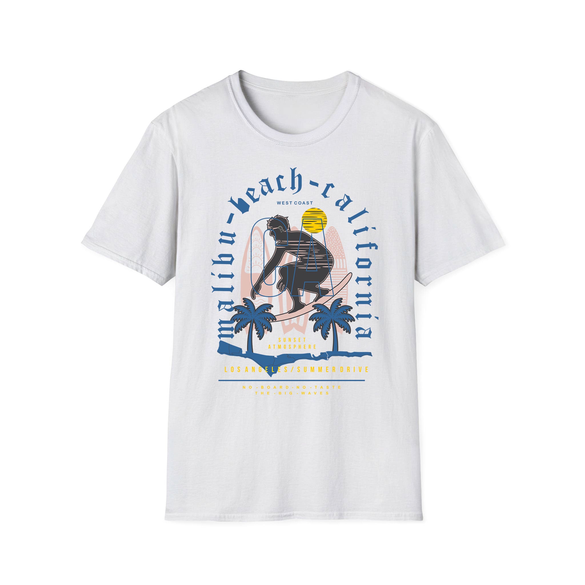 Summer unisex T-shirt Malibu Beach