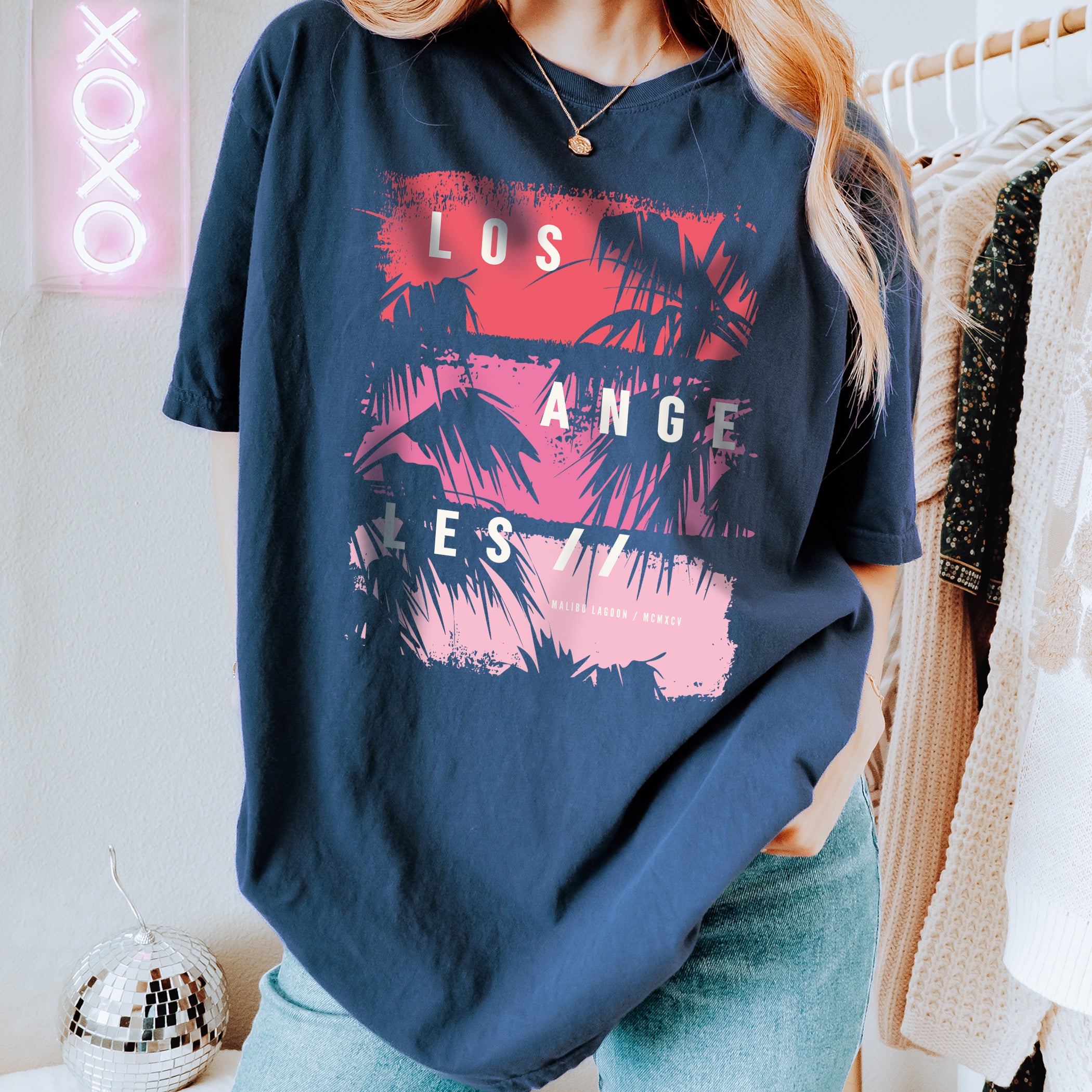 Summer unisex T-shirt Malibu Lagoon