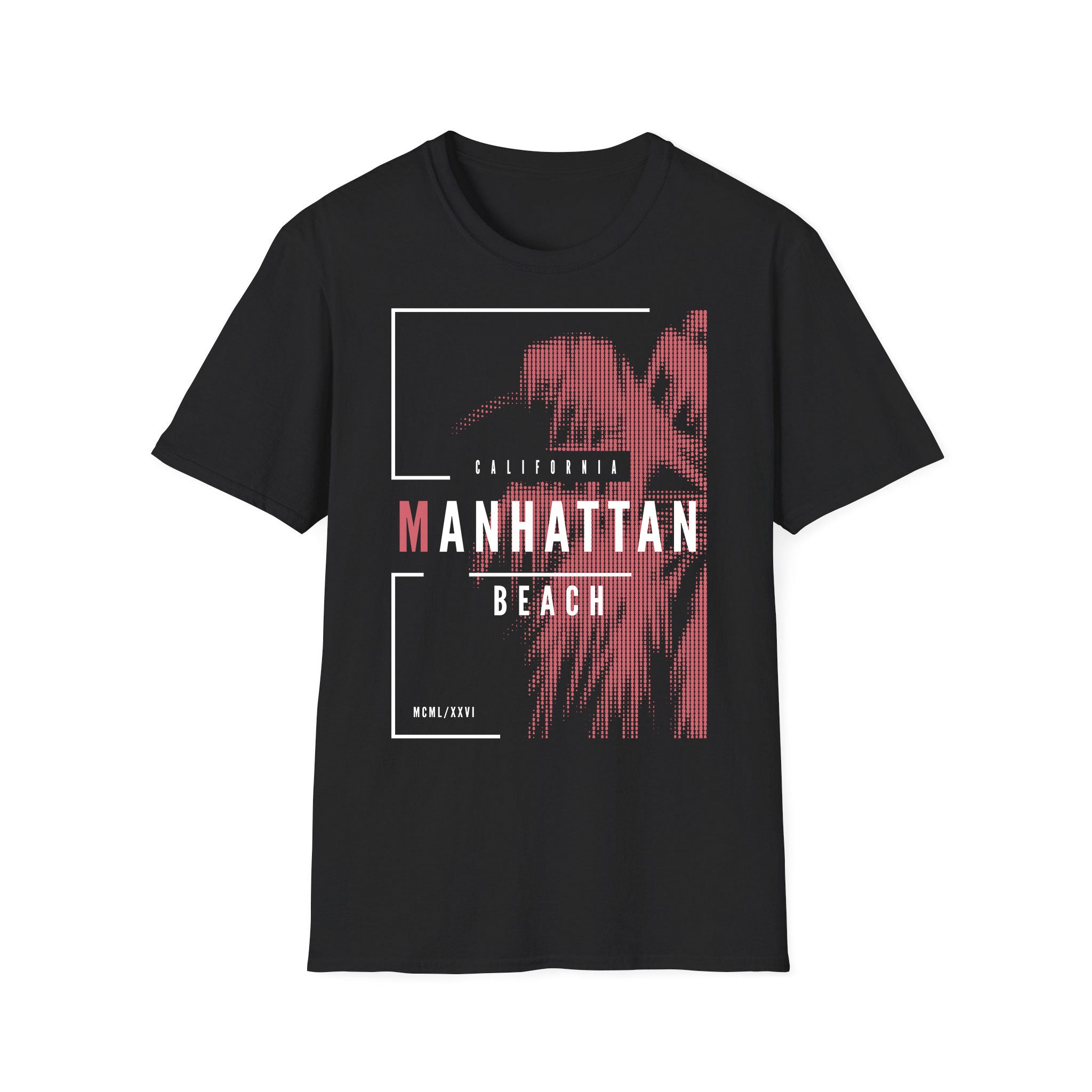 Áo thun unisex mùa hè bãi biển Manhattan