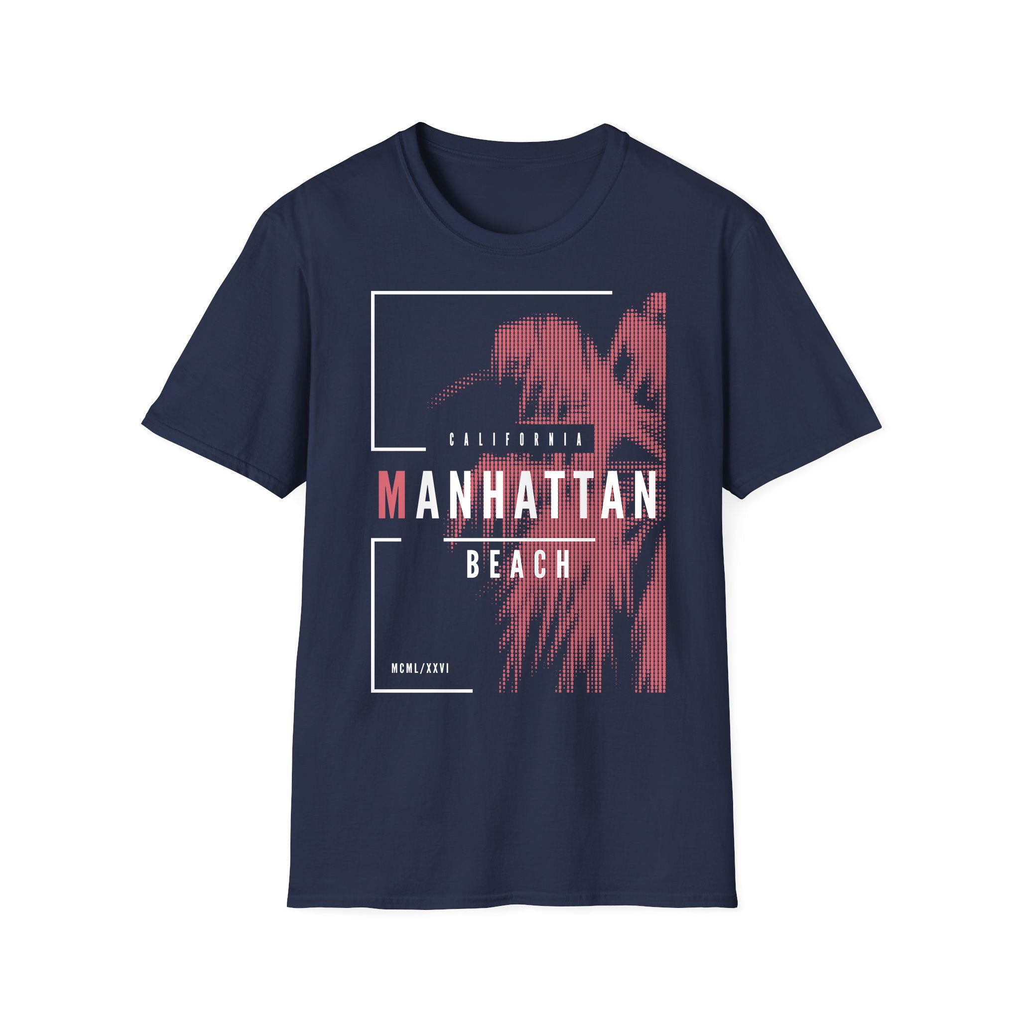 Áo thun unisex mùa hè bãi biển Manhattan