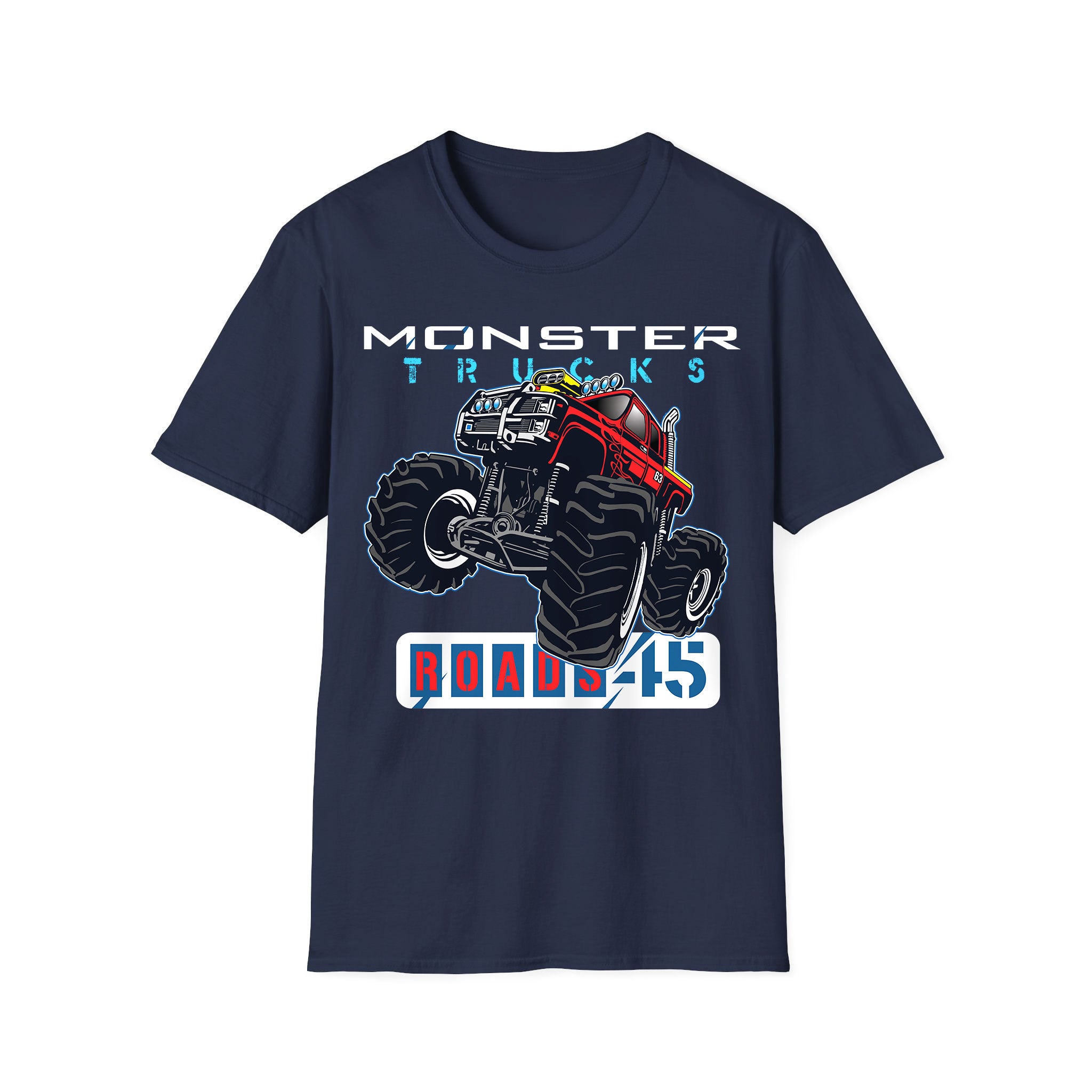 T-shirt voitures de course Monster Trucks