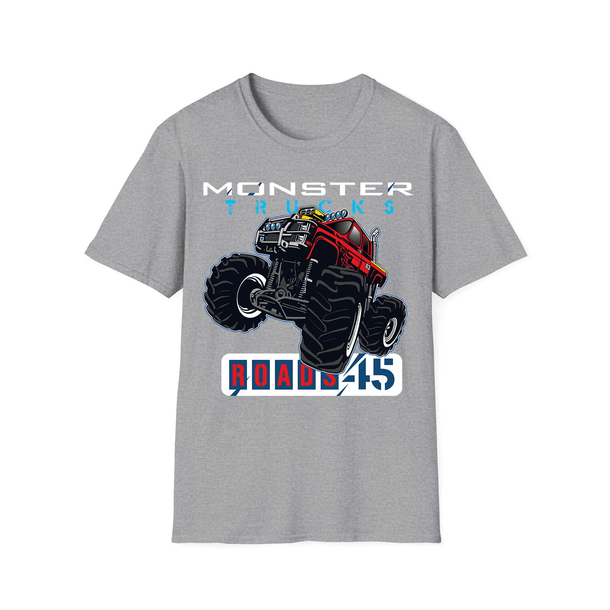 T-shirt voitures de course Monster Trucks