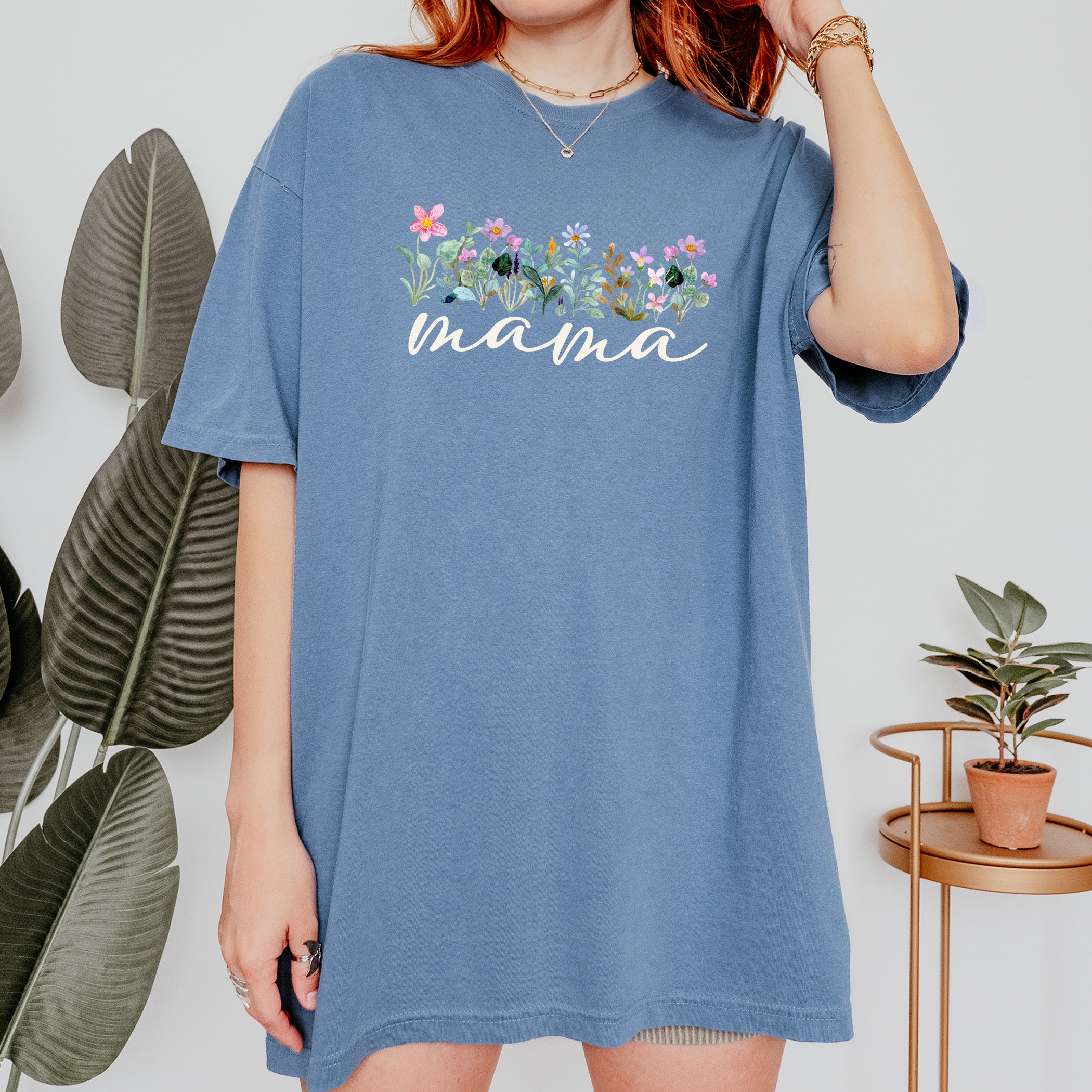 Mother's Day T-shirt Floral Mama