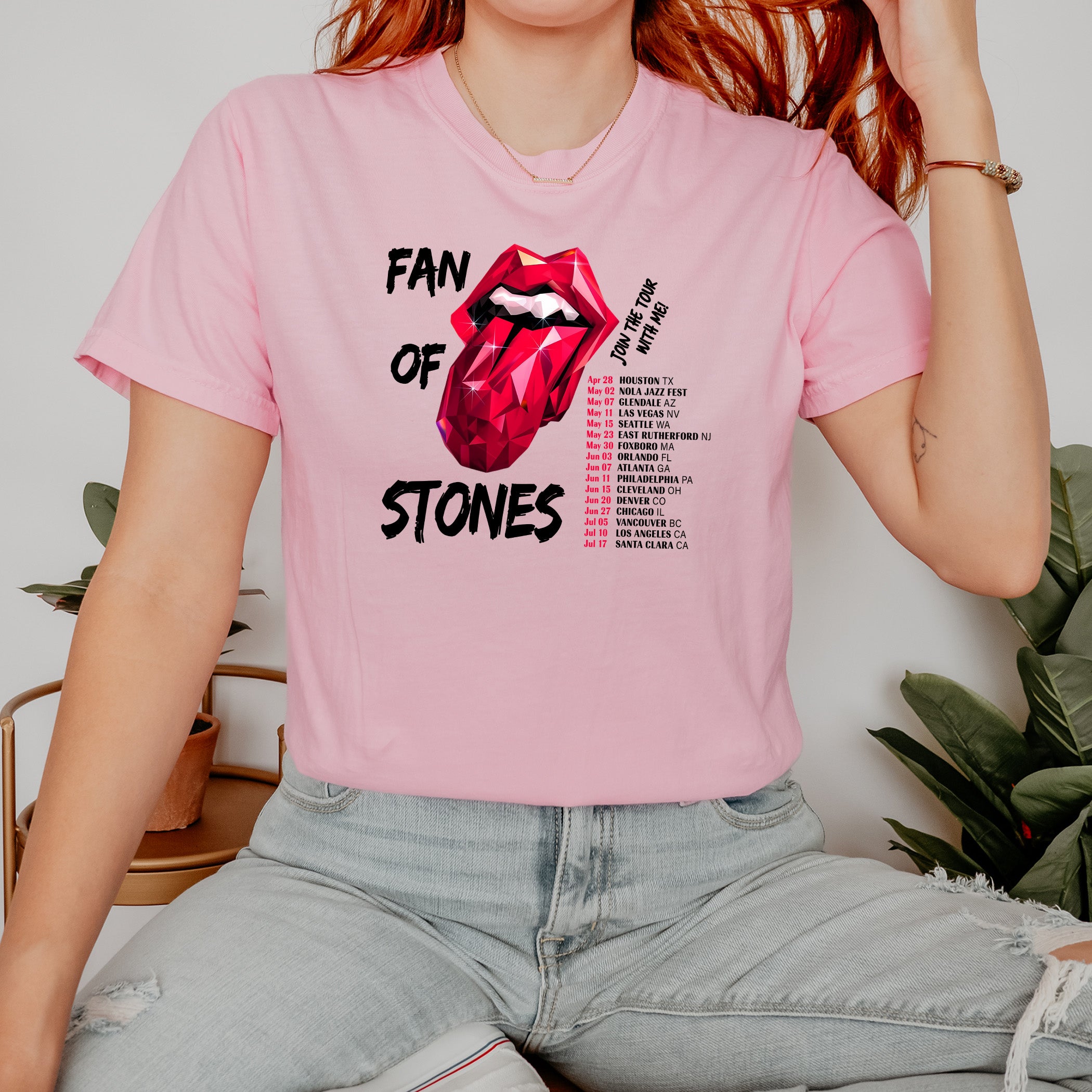 Music T-shirt Fan of Stones