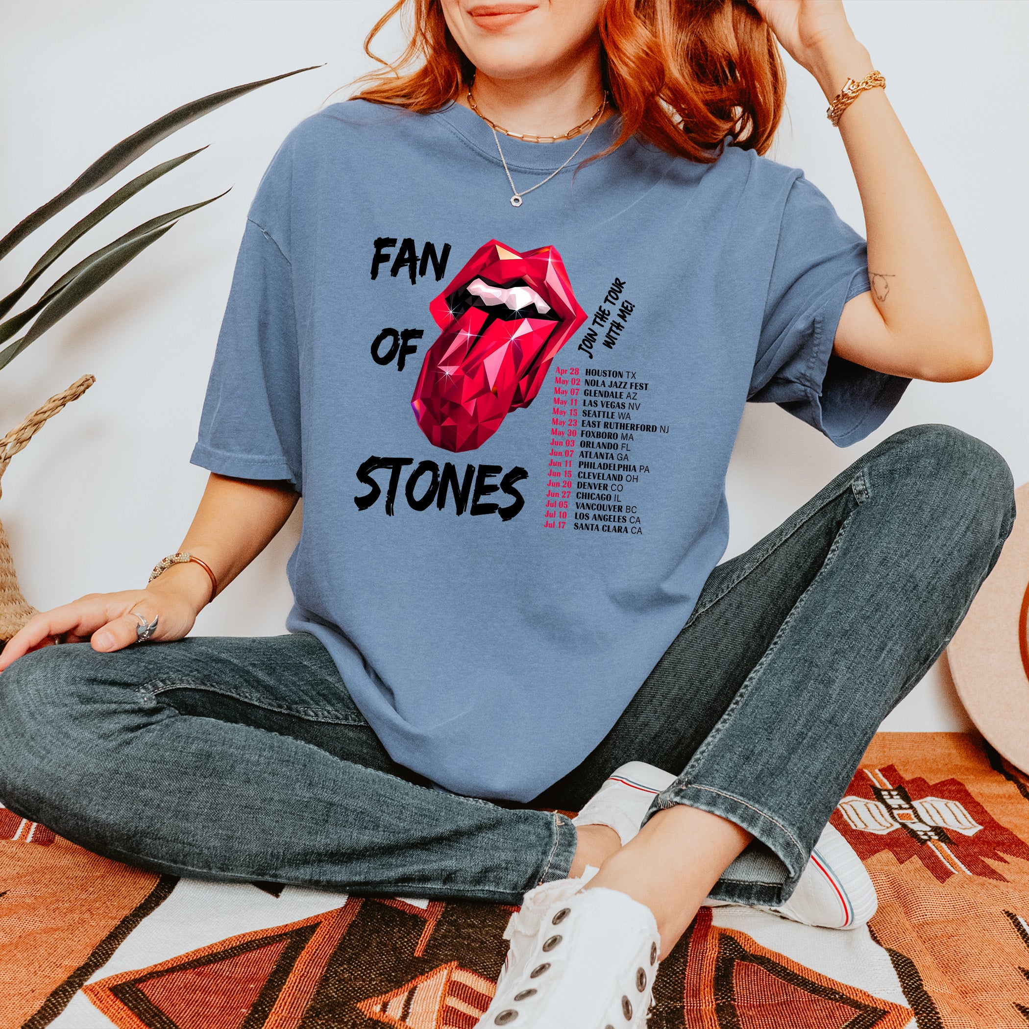 Music T-shirt Fan of Stones