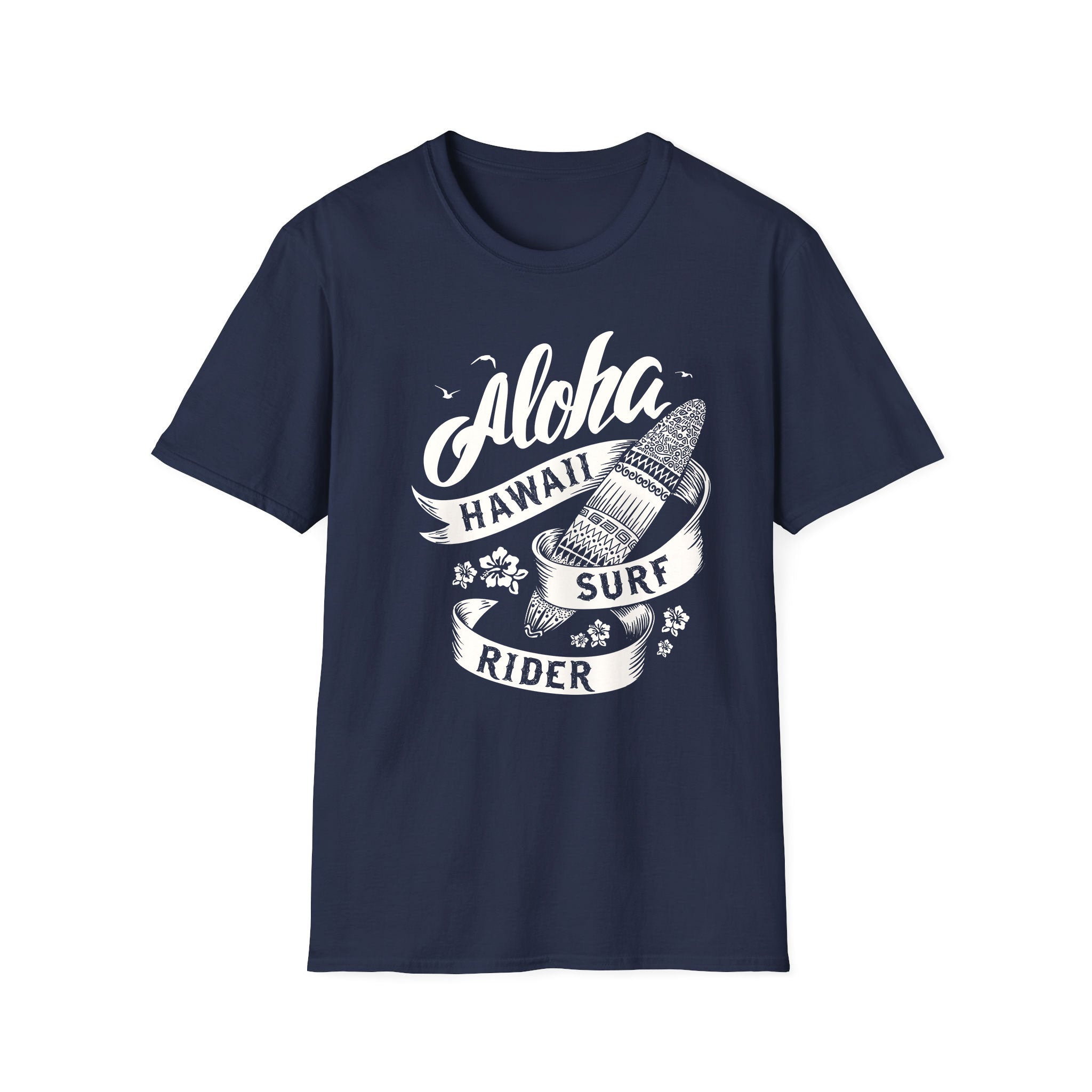 Surfing Unisex Tshirt Aloha Surf Rider