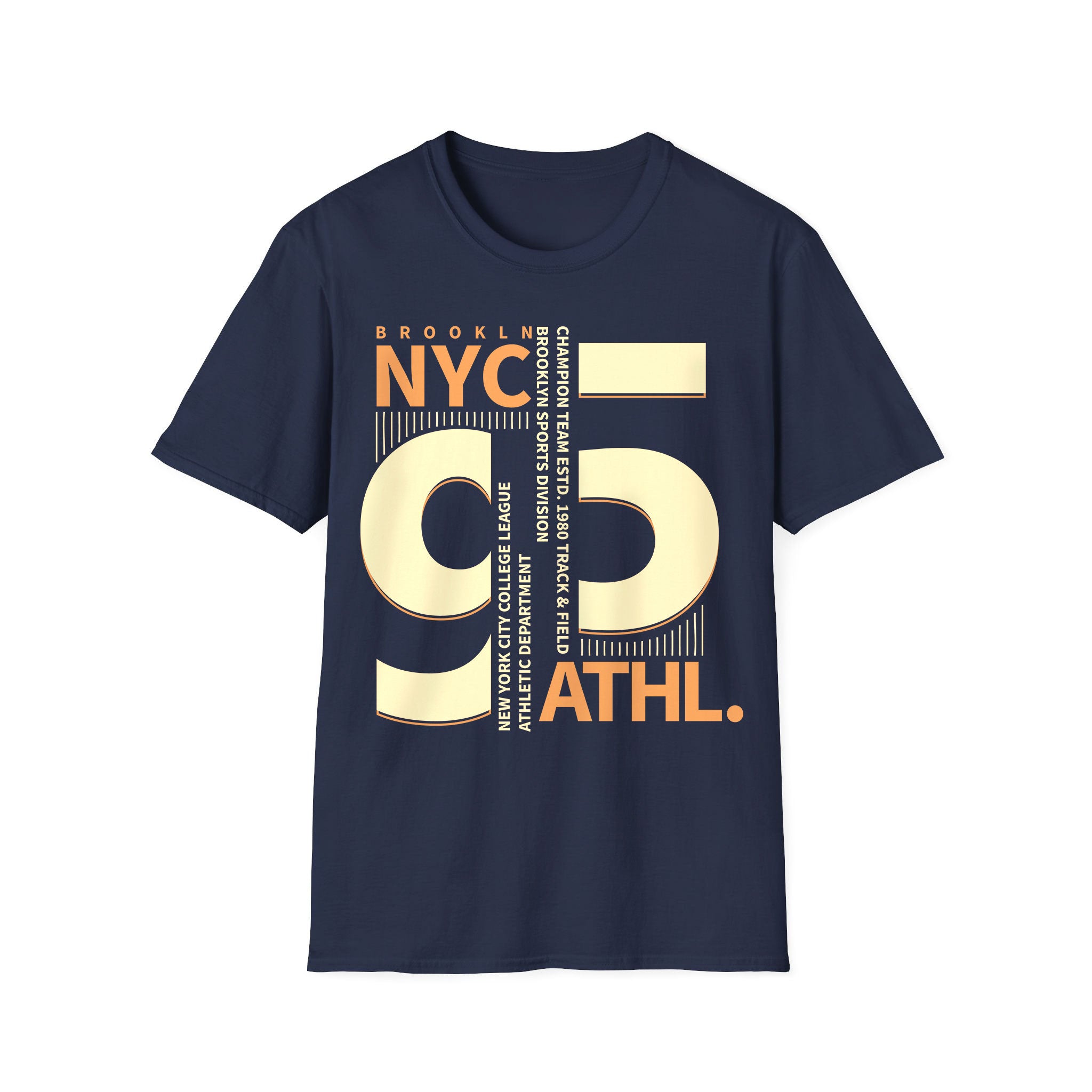 New York Unisex Tshirt Brooklyn NYC ATHL