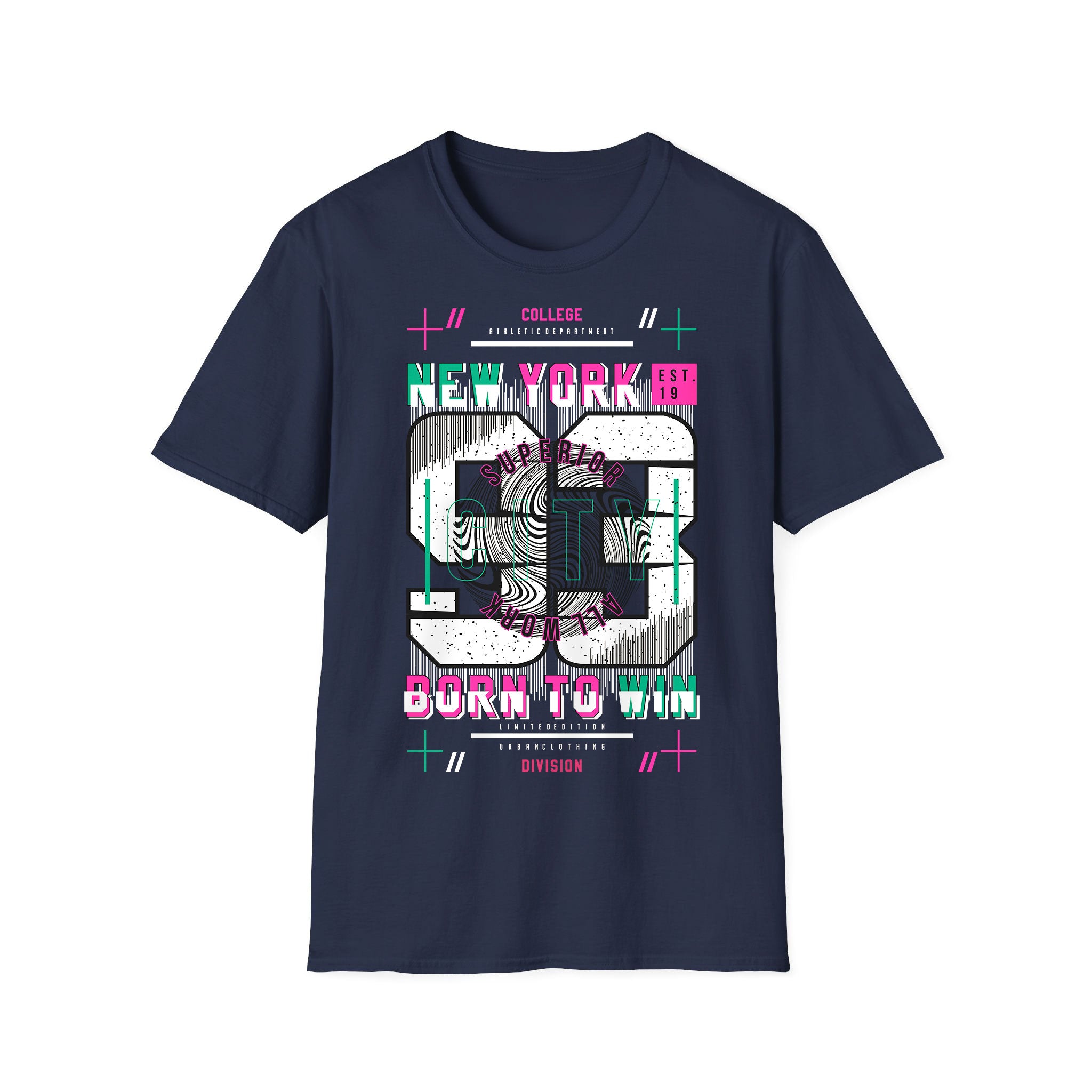 T-shirt unisexe New York NY EST 19