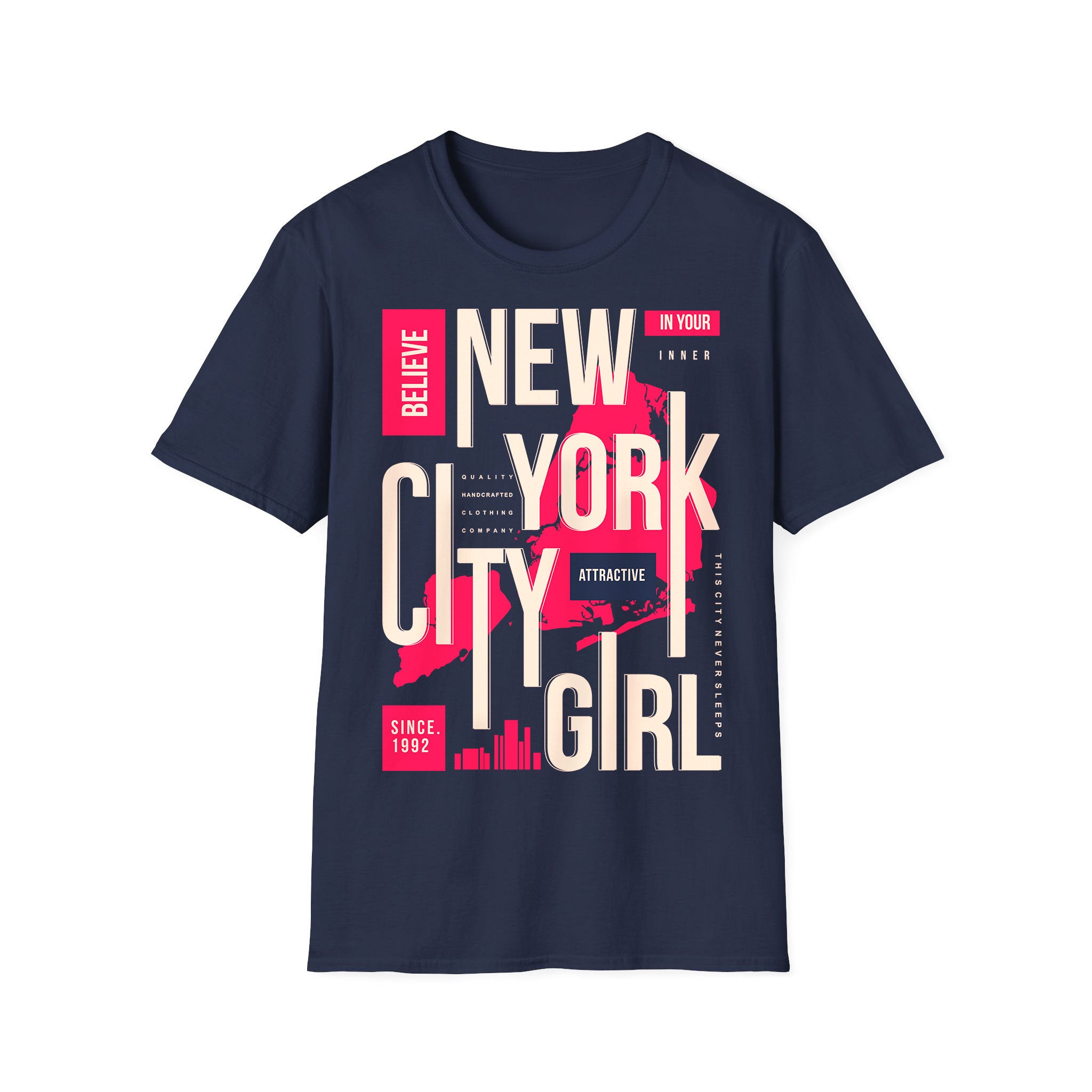 New York Unisex Tshirt NYC Girl