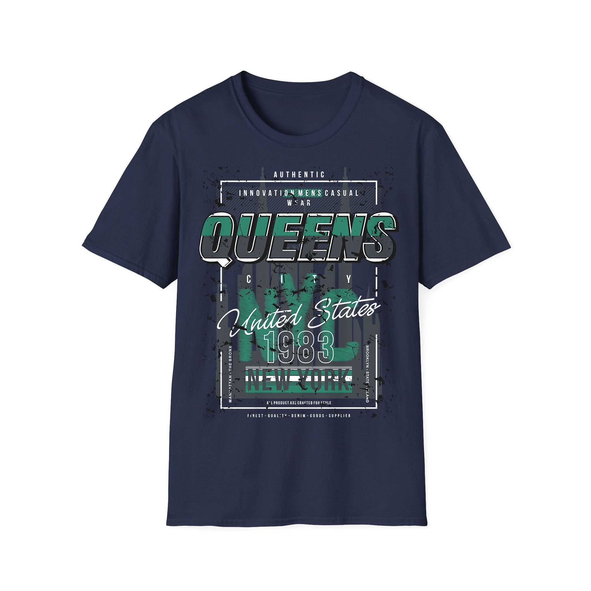 New York Unisex Tshirt Queens United Stated