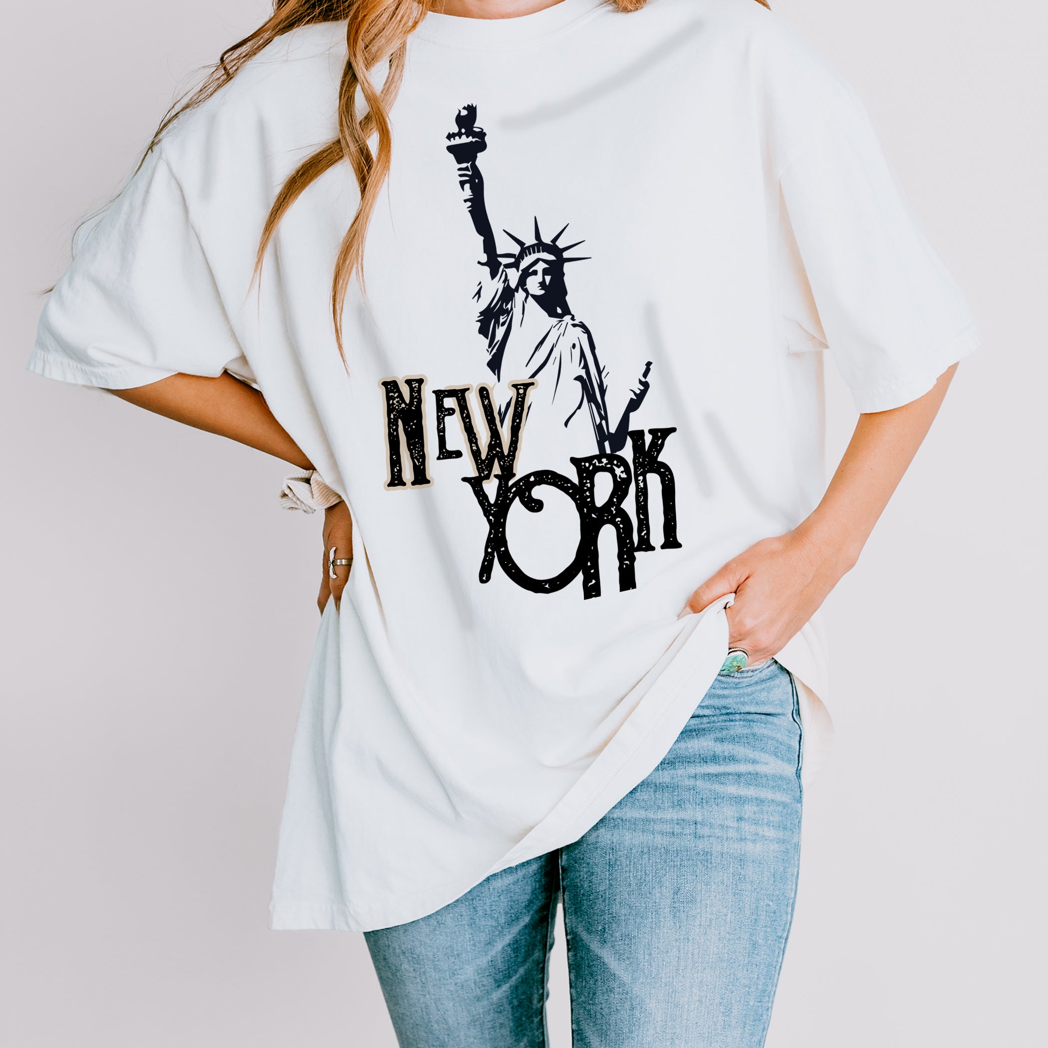 New York Unisex Tshirt New York Liberty Statue