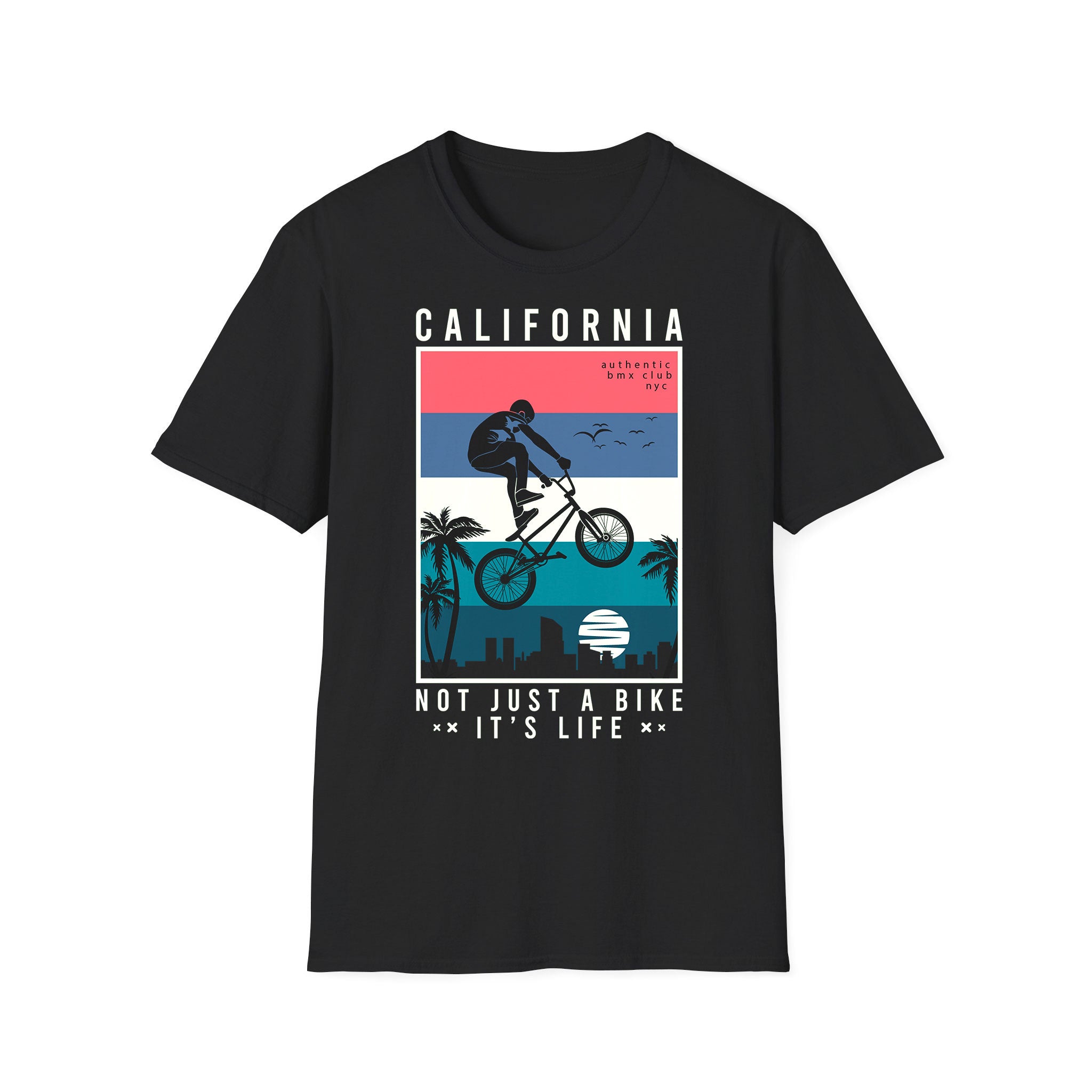 Summer unisex T-shirt Not Just A Bike