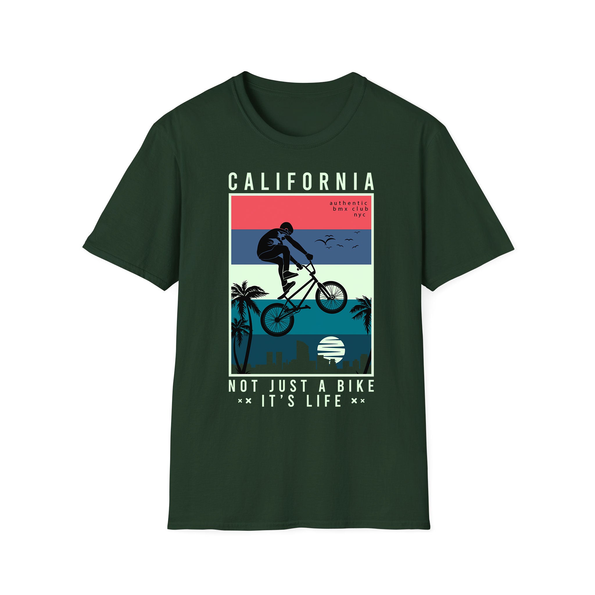 Summer unisex T-shirt Not Just A Bike