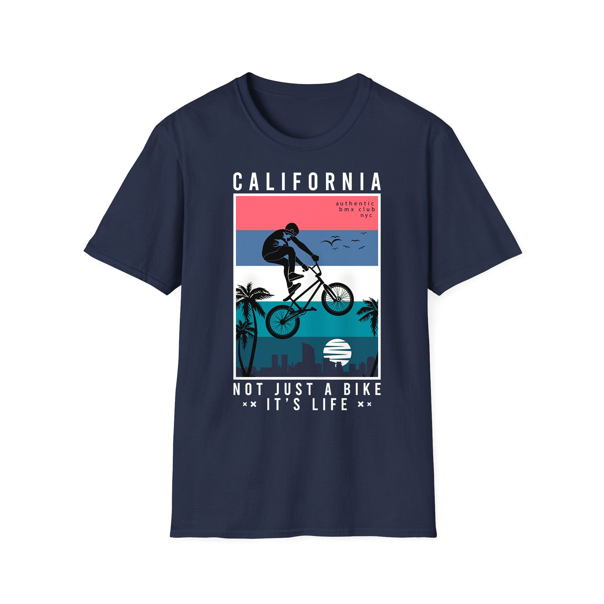 Summer unisex T-shirt Not Just A Bike