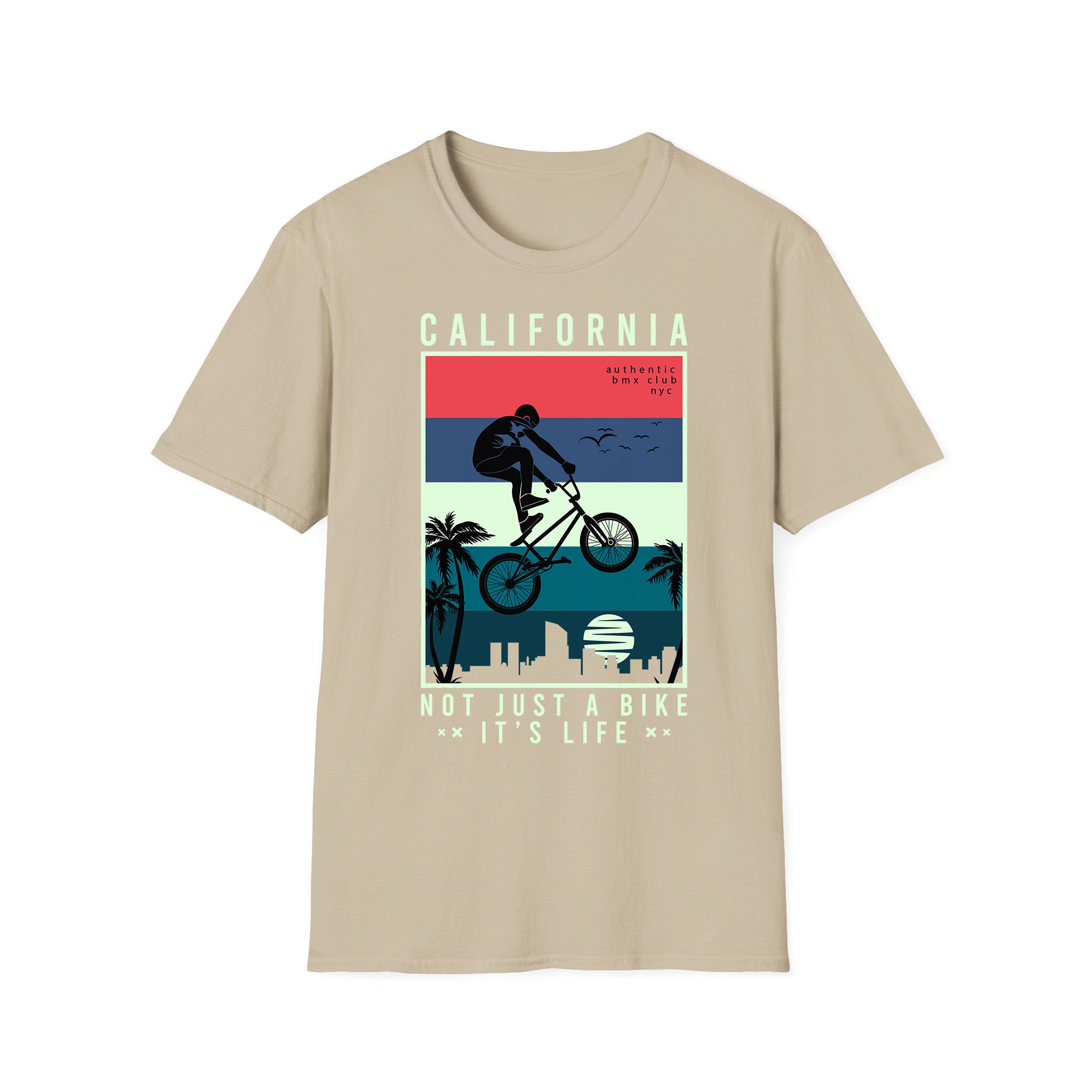 Summer unisex T-shirt Not Just A Bike