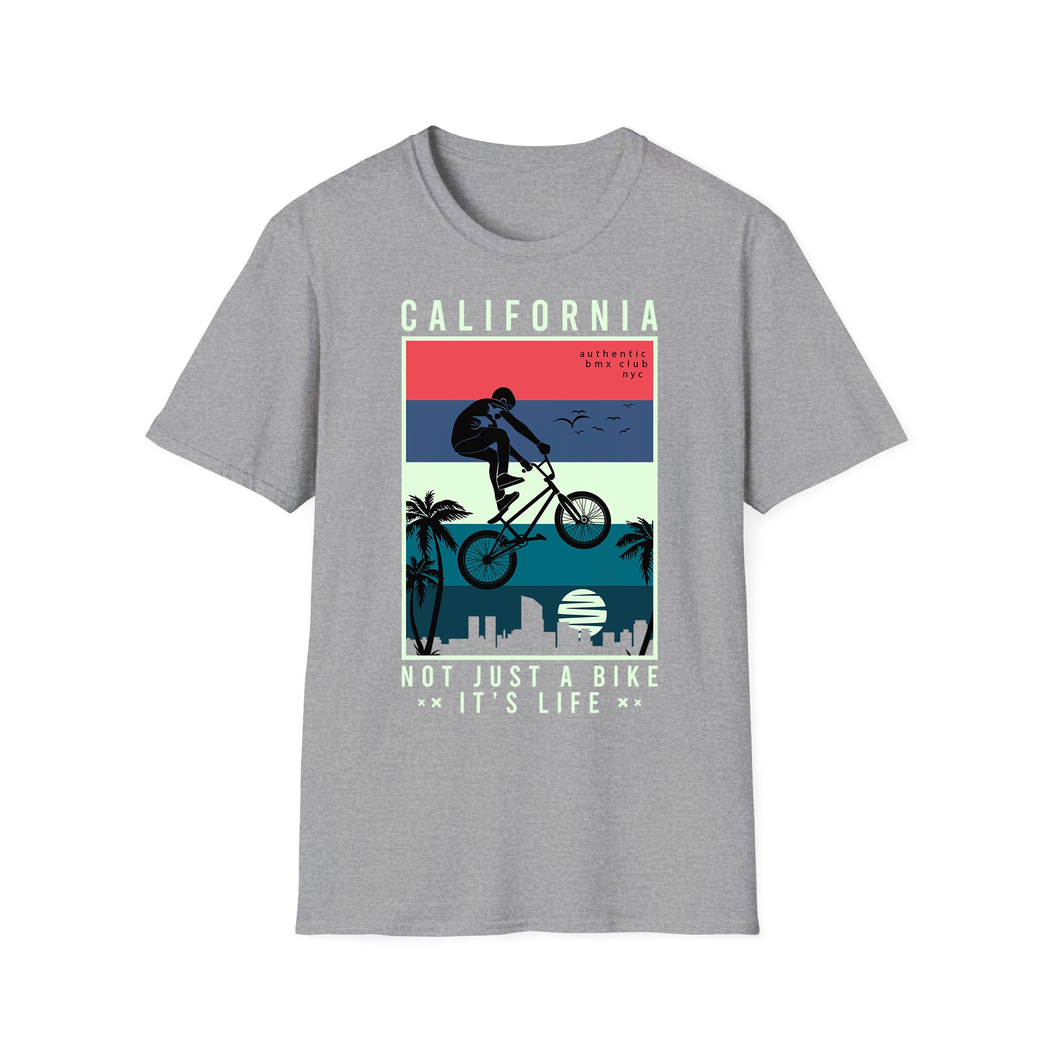 Summer unisex T-shirt Not Just A Bike
