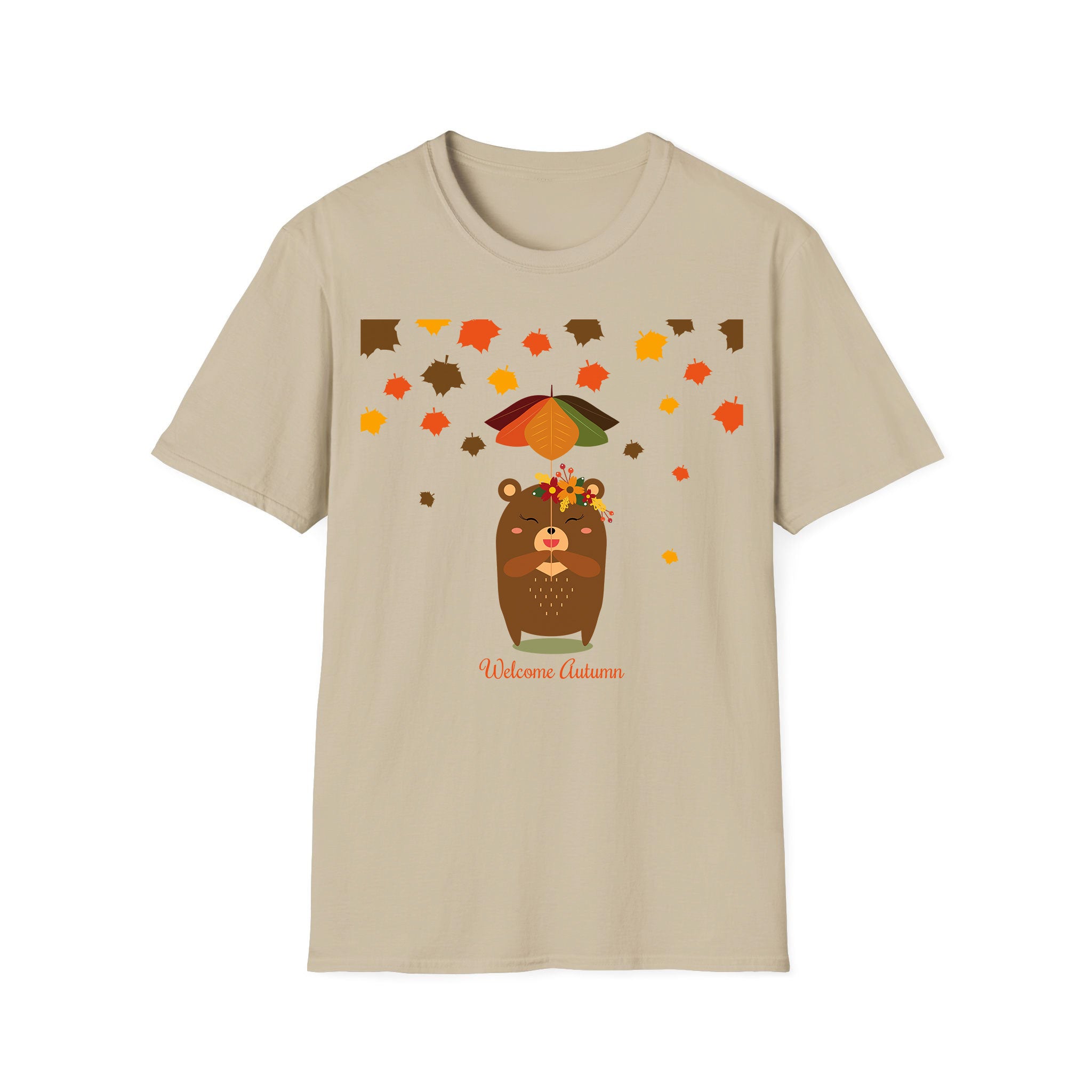 Autumn T-shirt Pretty Bear Autumn