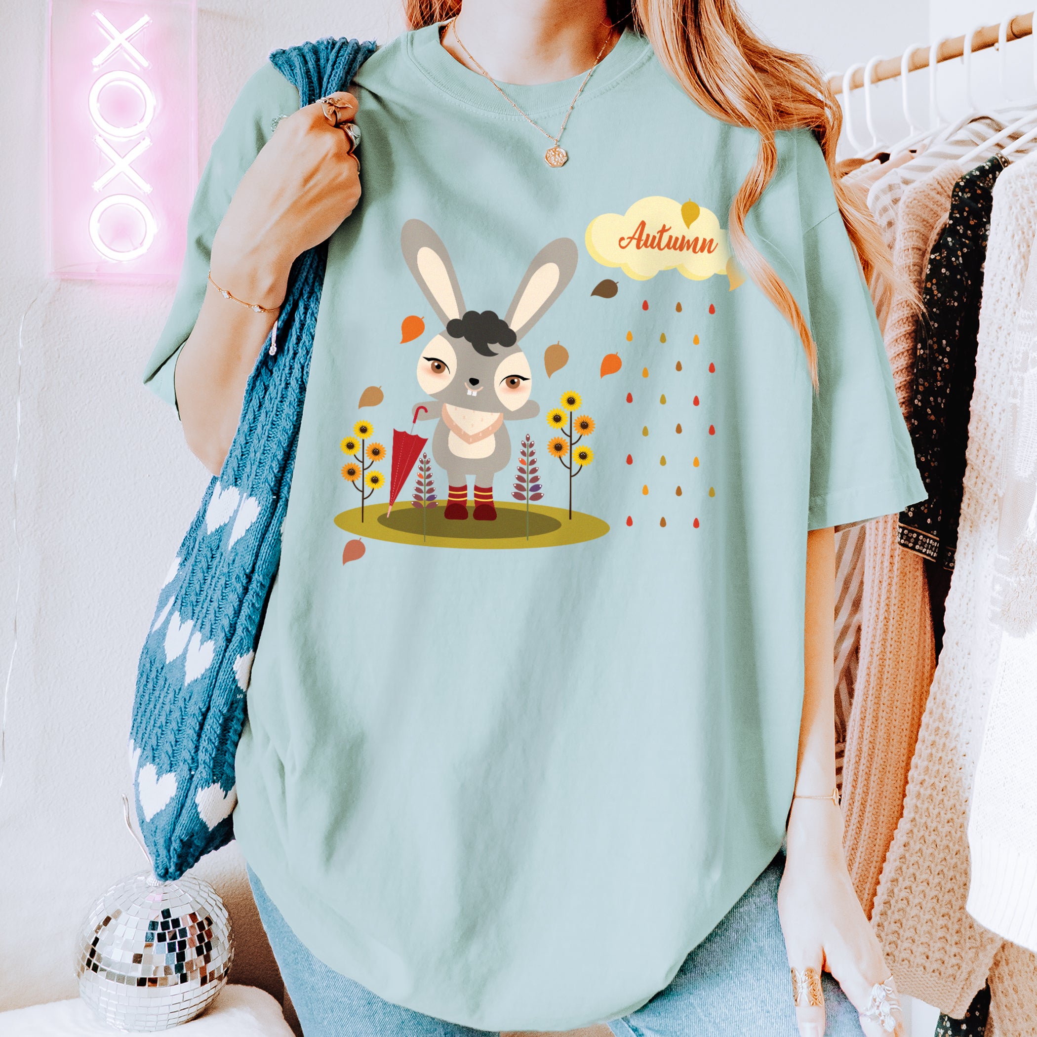 Autumn T-shirt Pretty Bunny Autumn