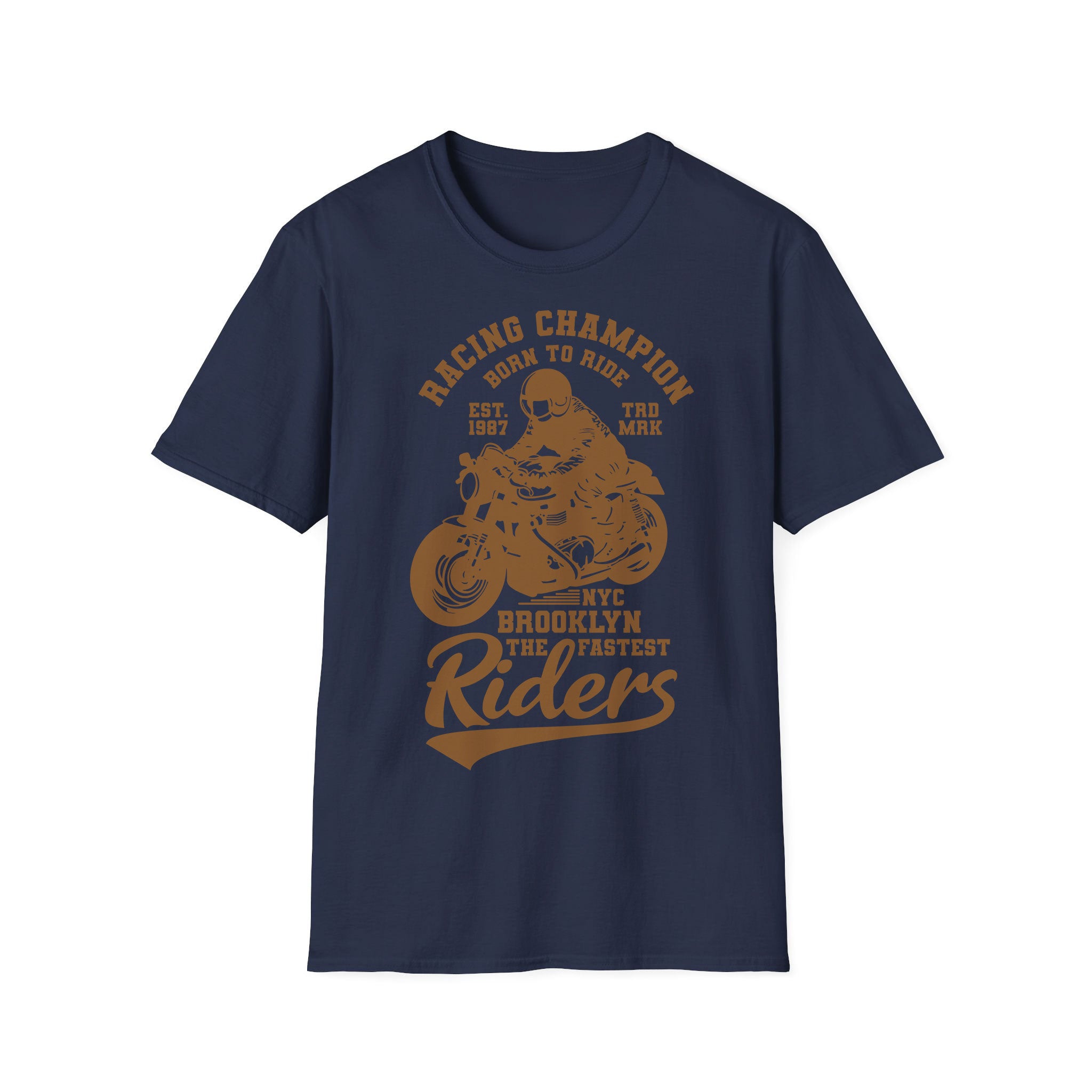 Motorcycle T-shirt Racing Champion