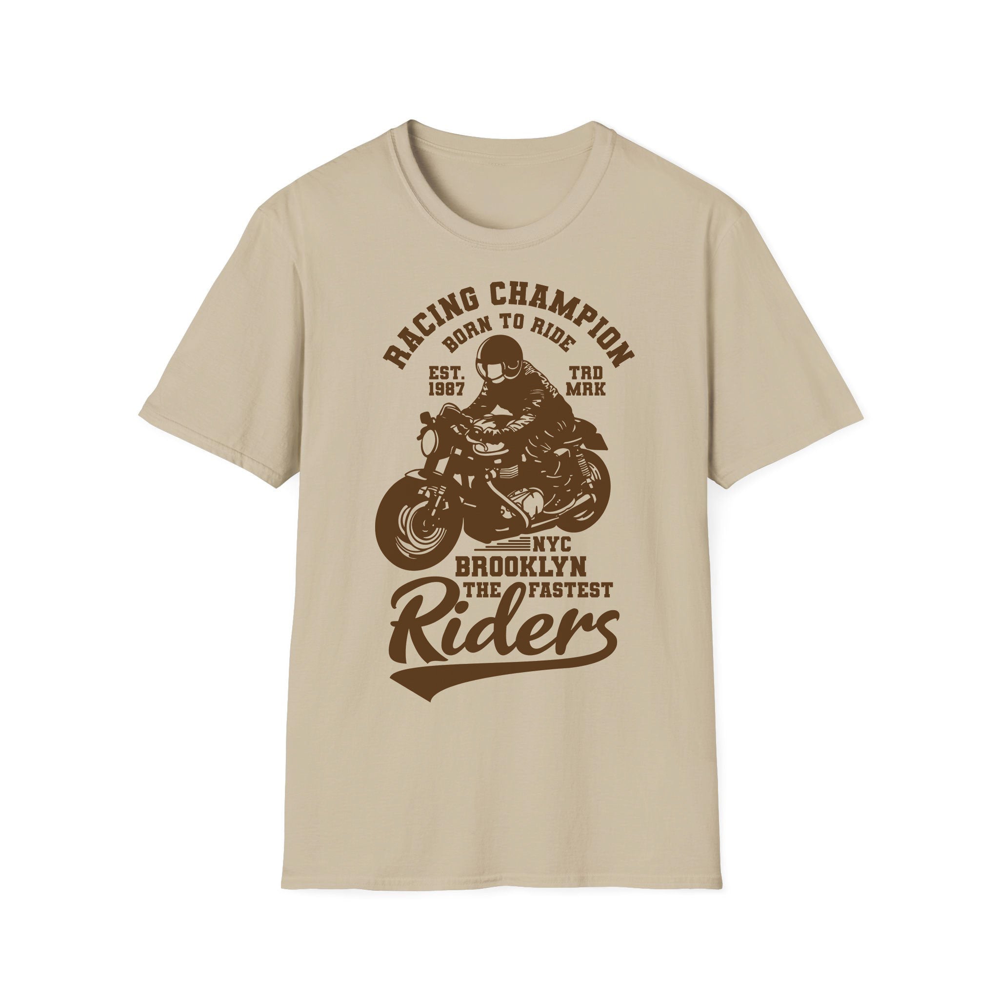 Motorcycle T-shirt Racing Champion