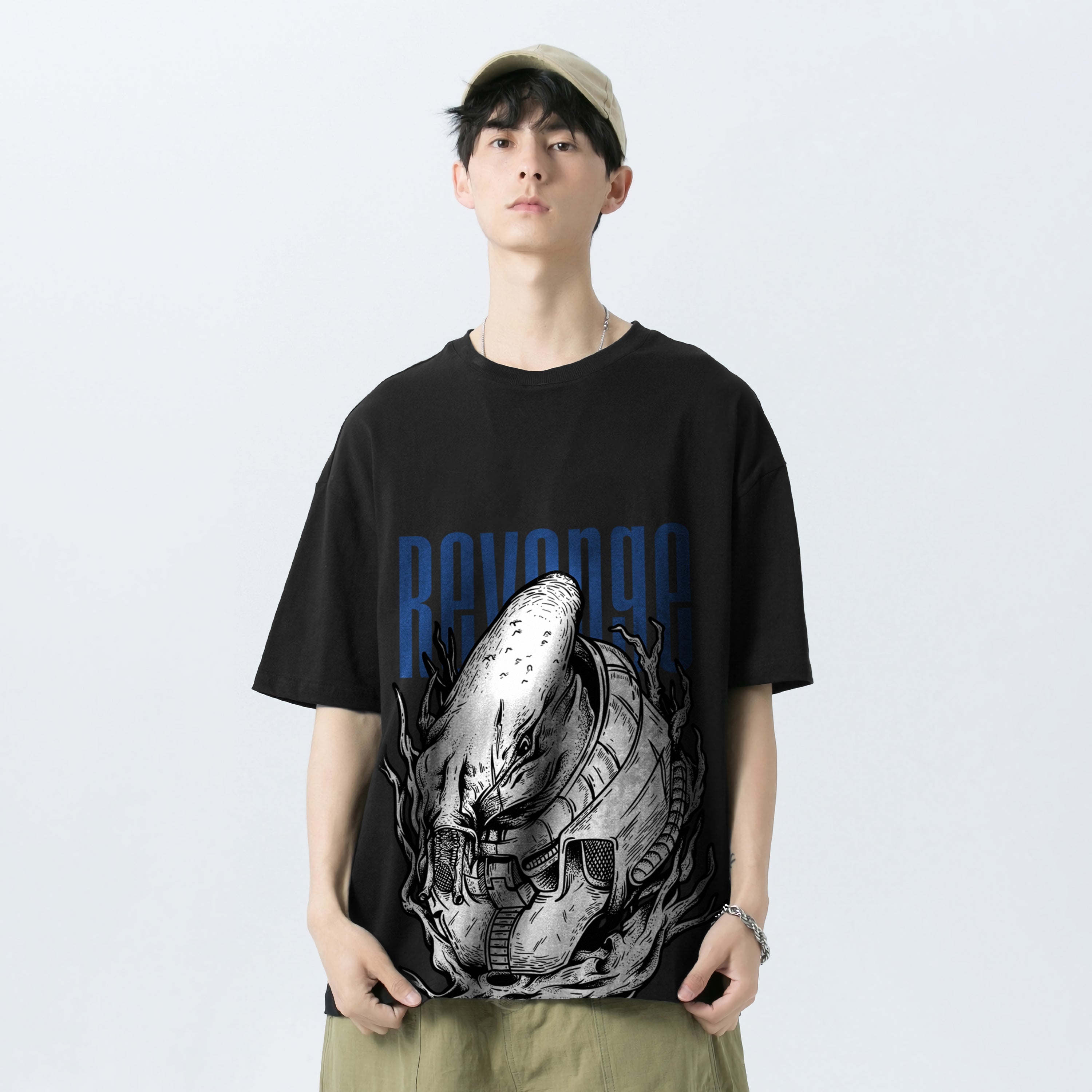 Oversize graphic T-shirt Revenge