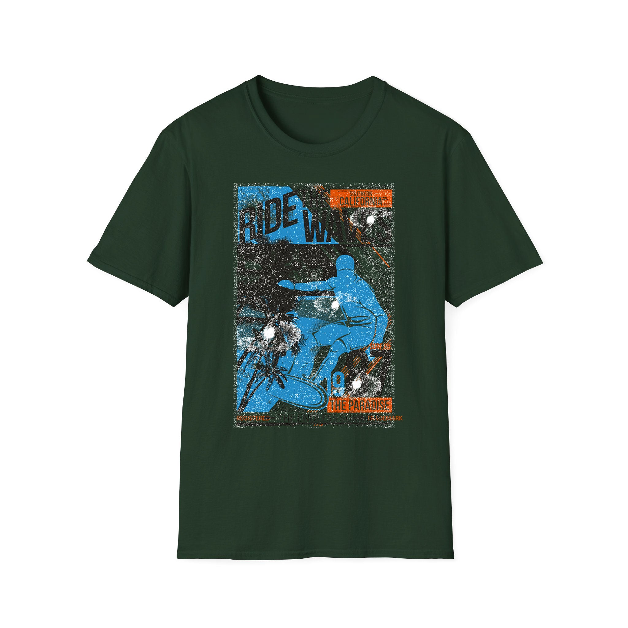 Summer unisex T-shirt Ride The Waves