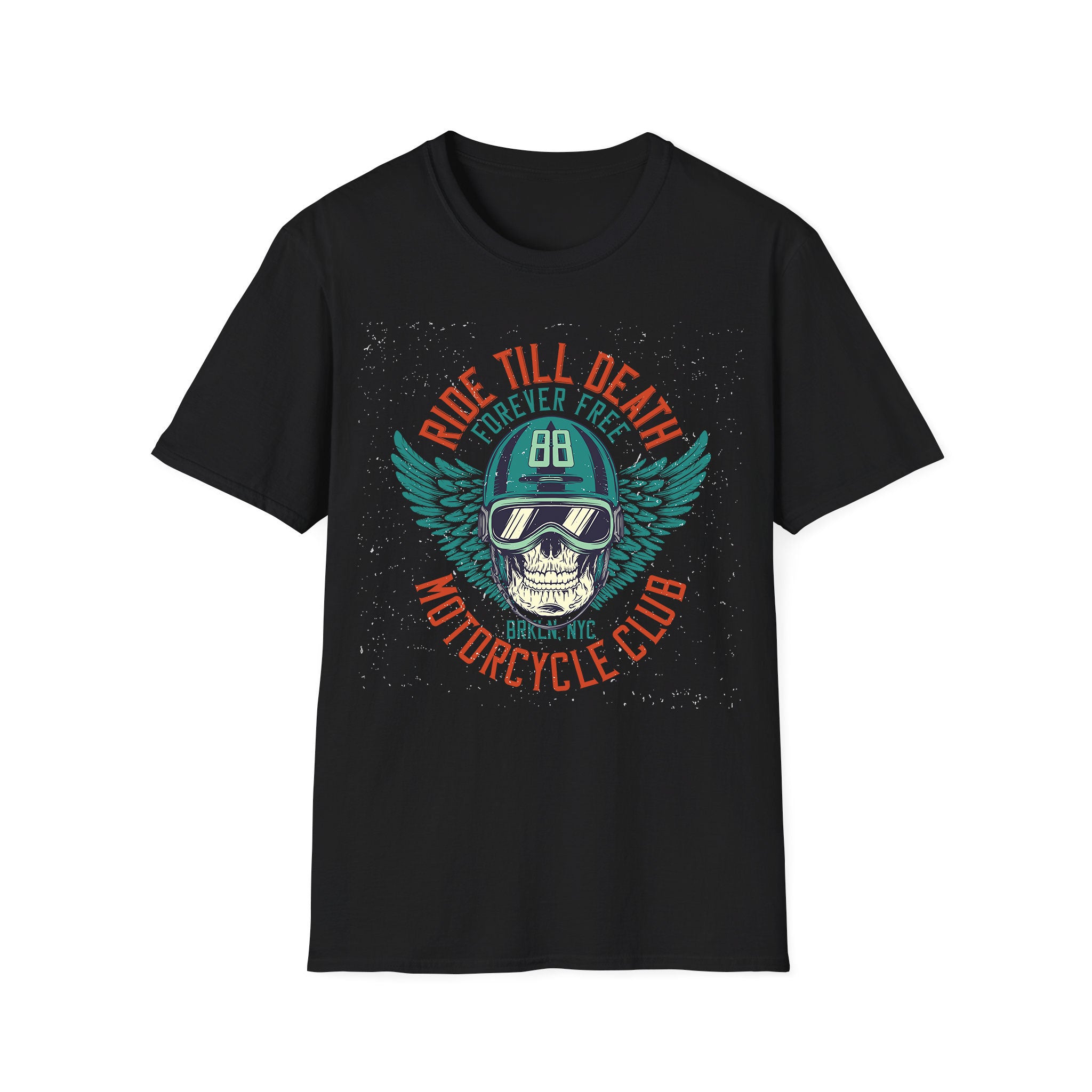 Motorcycle T-shirt Ride Till Death