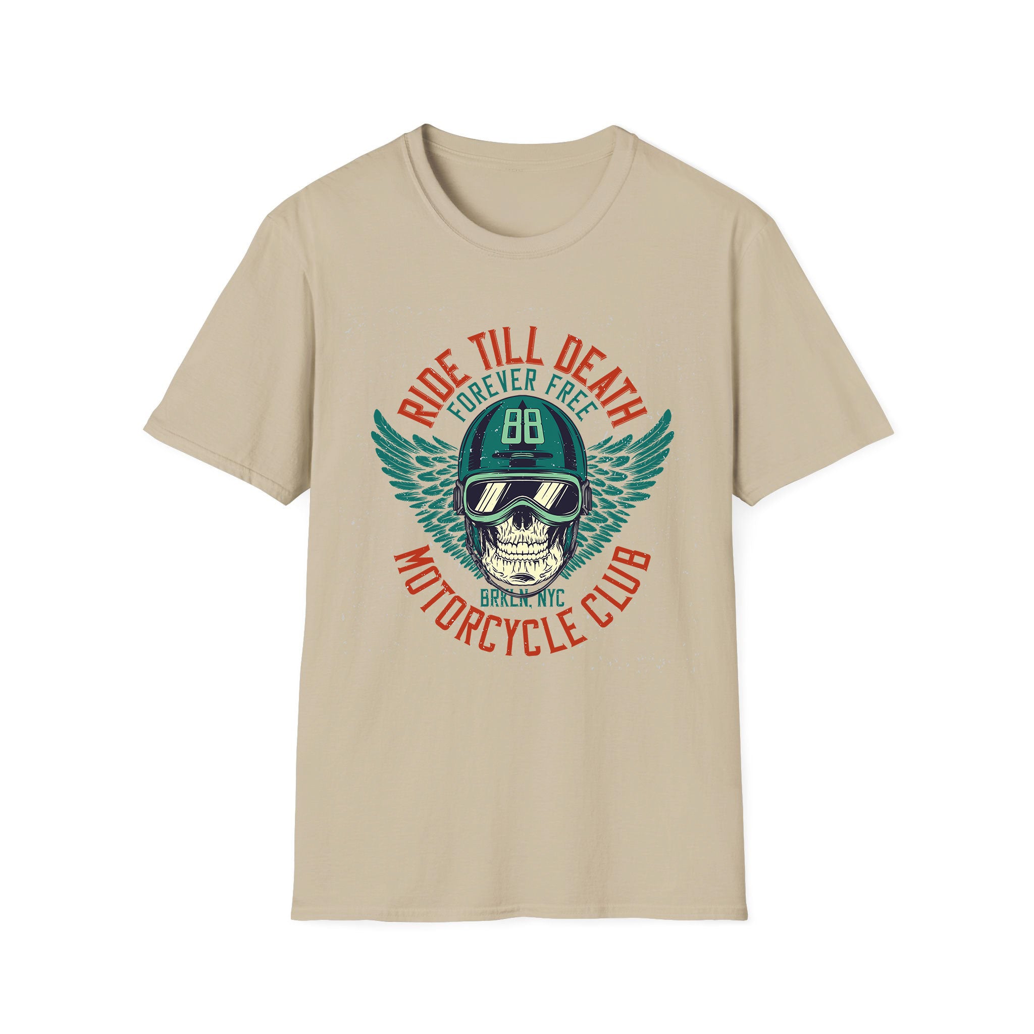 Motorcycle T-shirt Ride Till Death