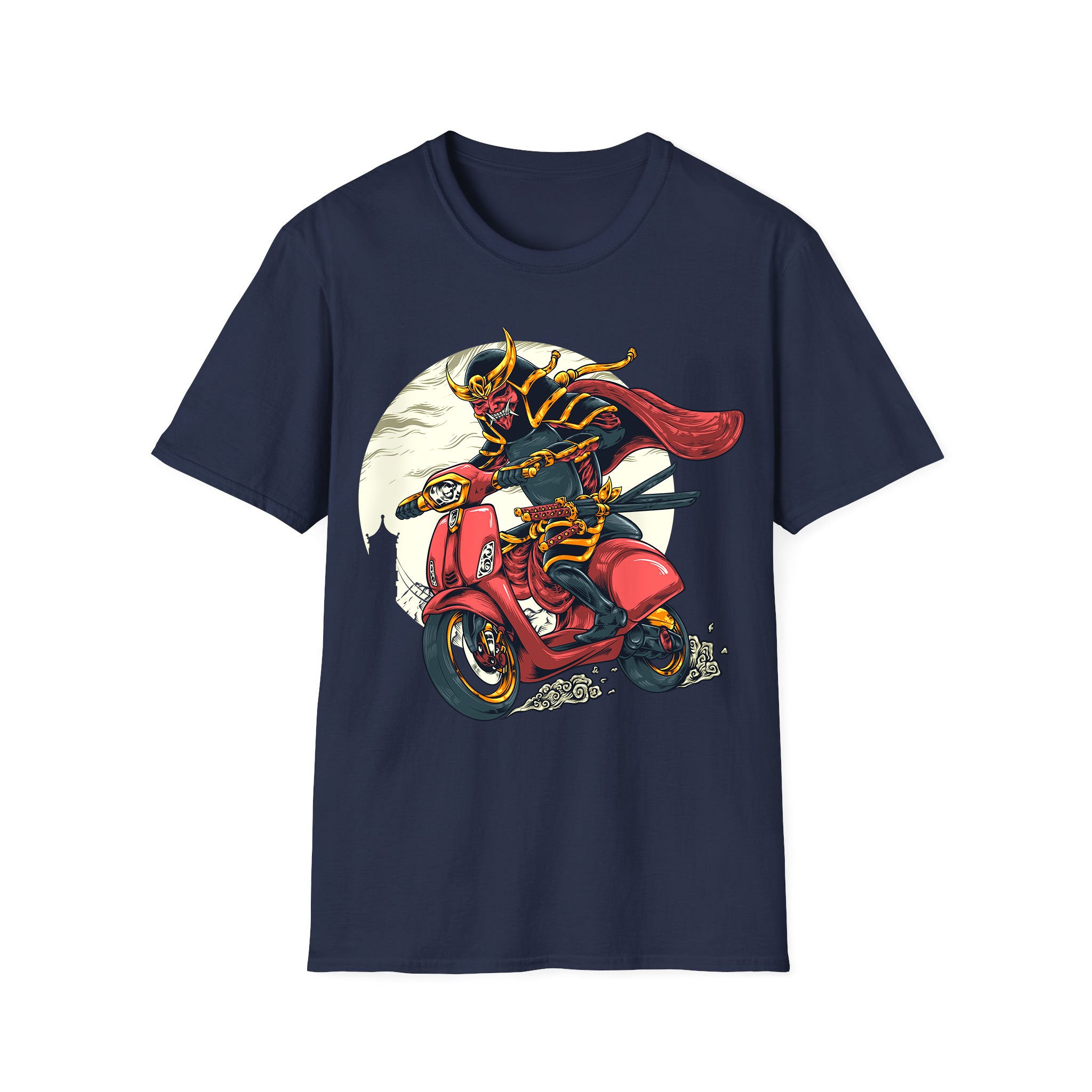 Motorcycle T-shirt Samurai Bike