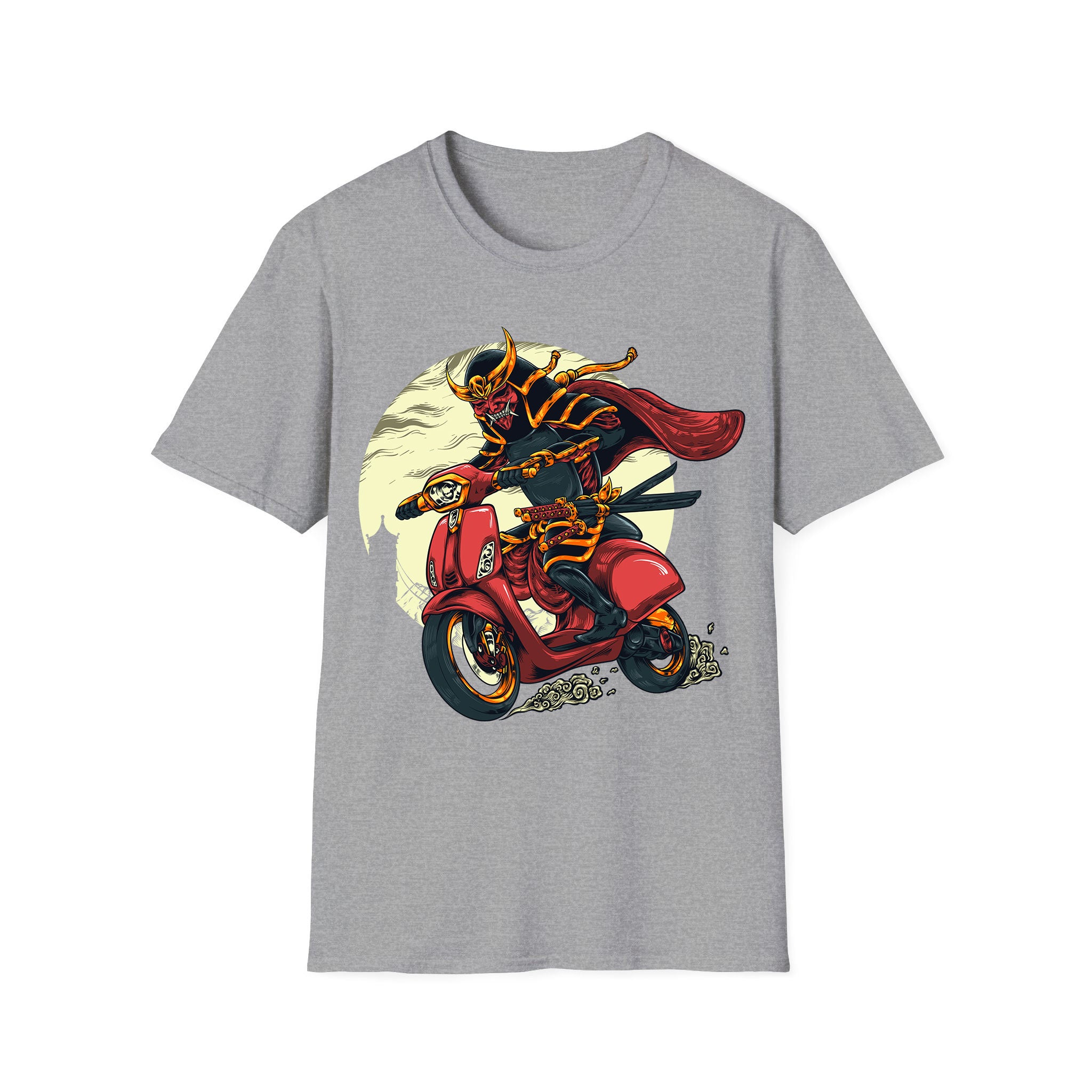 Motorcycle T-shirt Samurai Bike