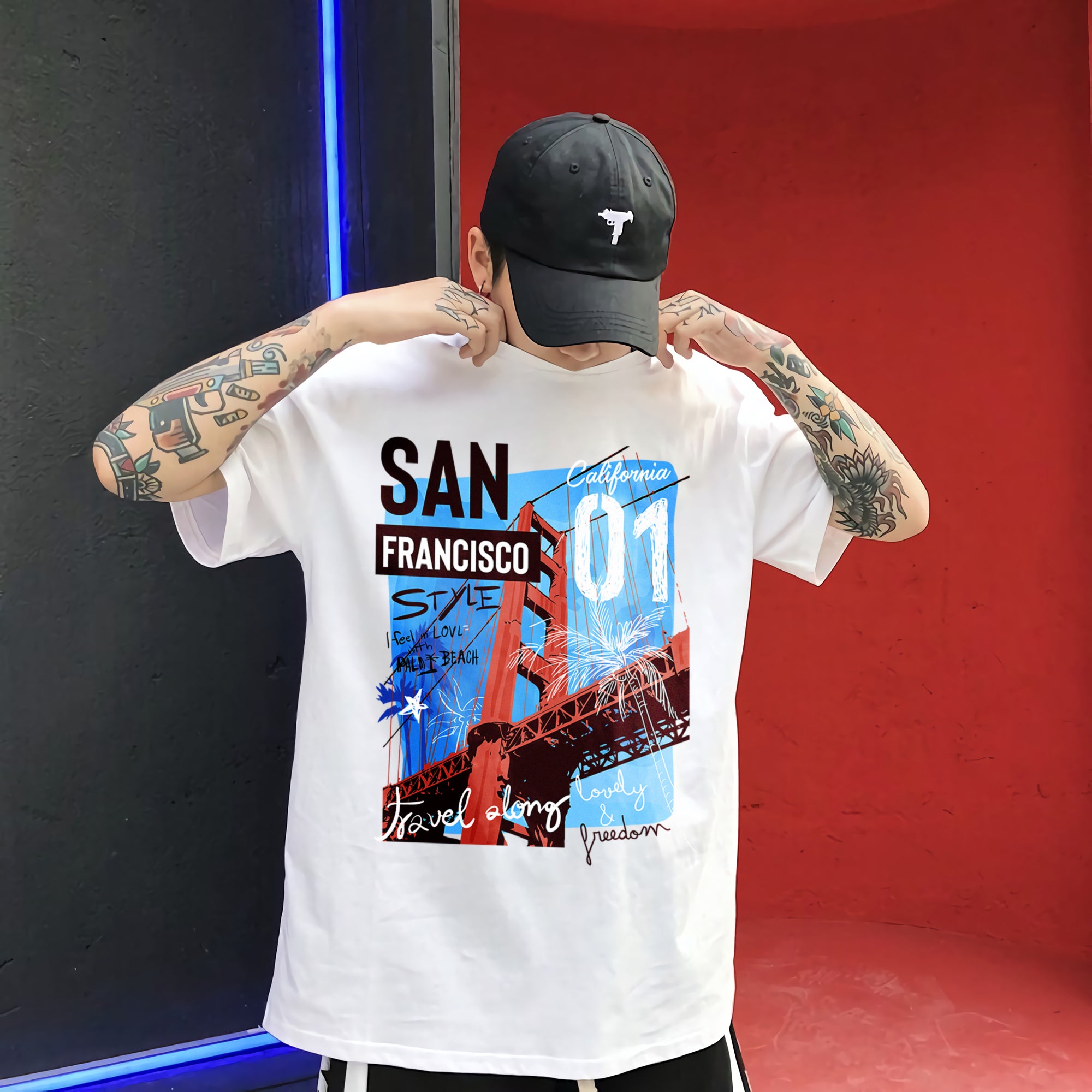 California Unisex Tshirt San Francisco 01