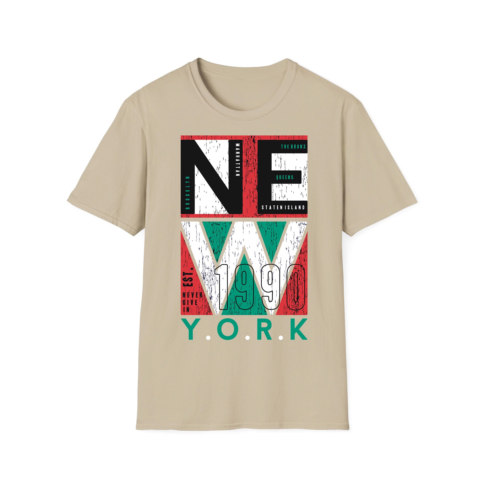 New York Unisex Tshirt 1990 NY