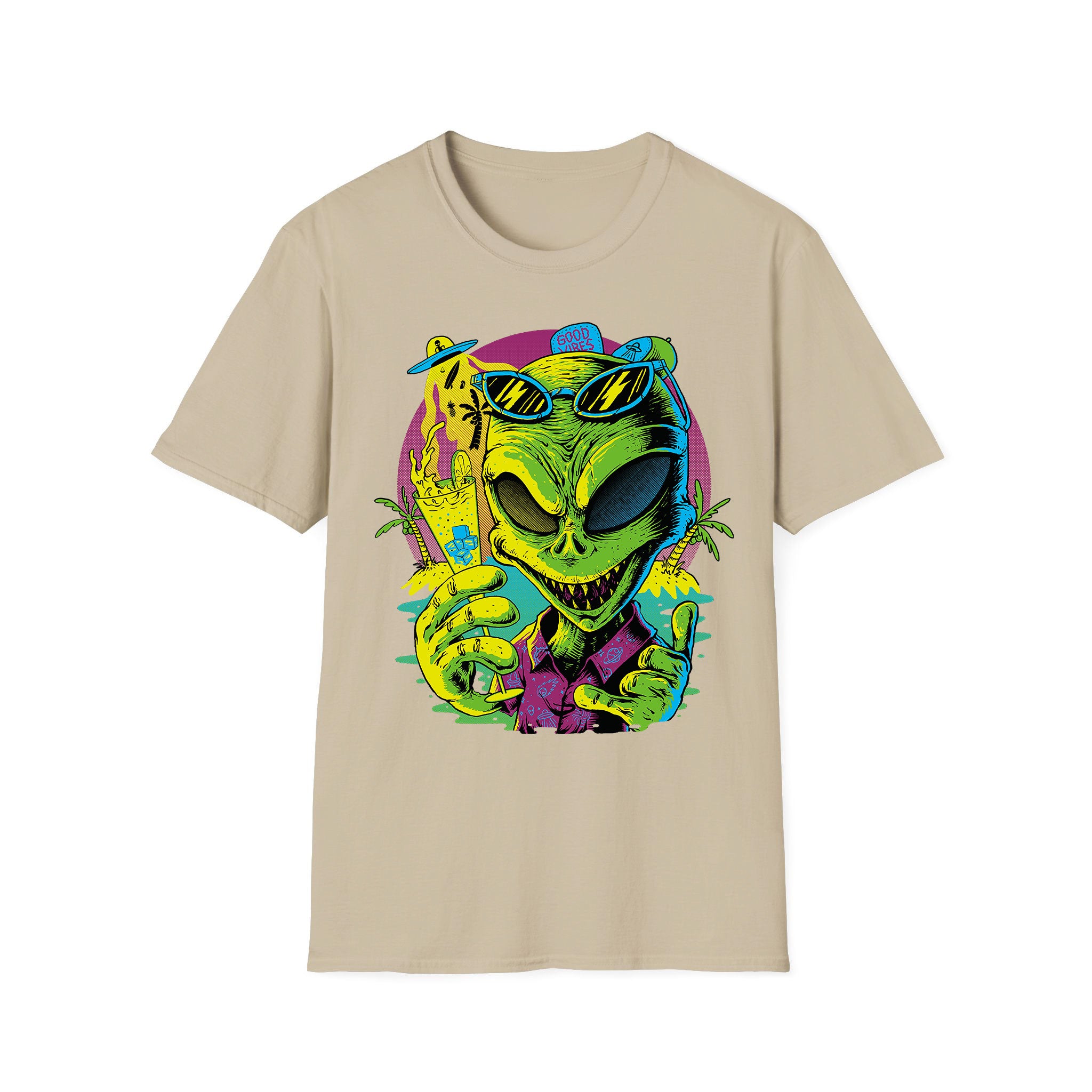 Summer unisex T-shirt Alien Beach