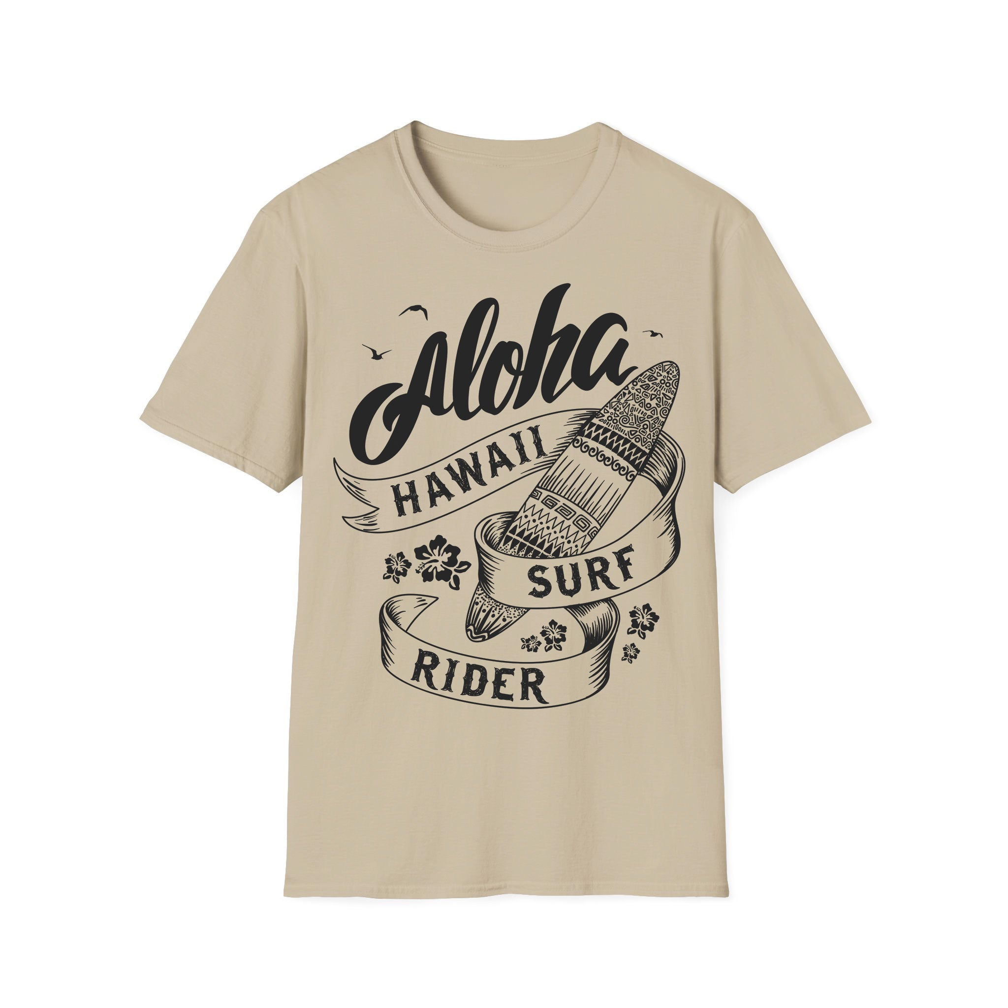 Surfing Unisex Tshirt Aloho Hawaii