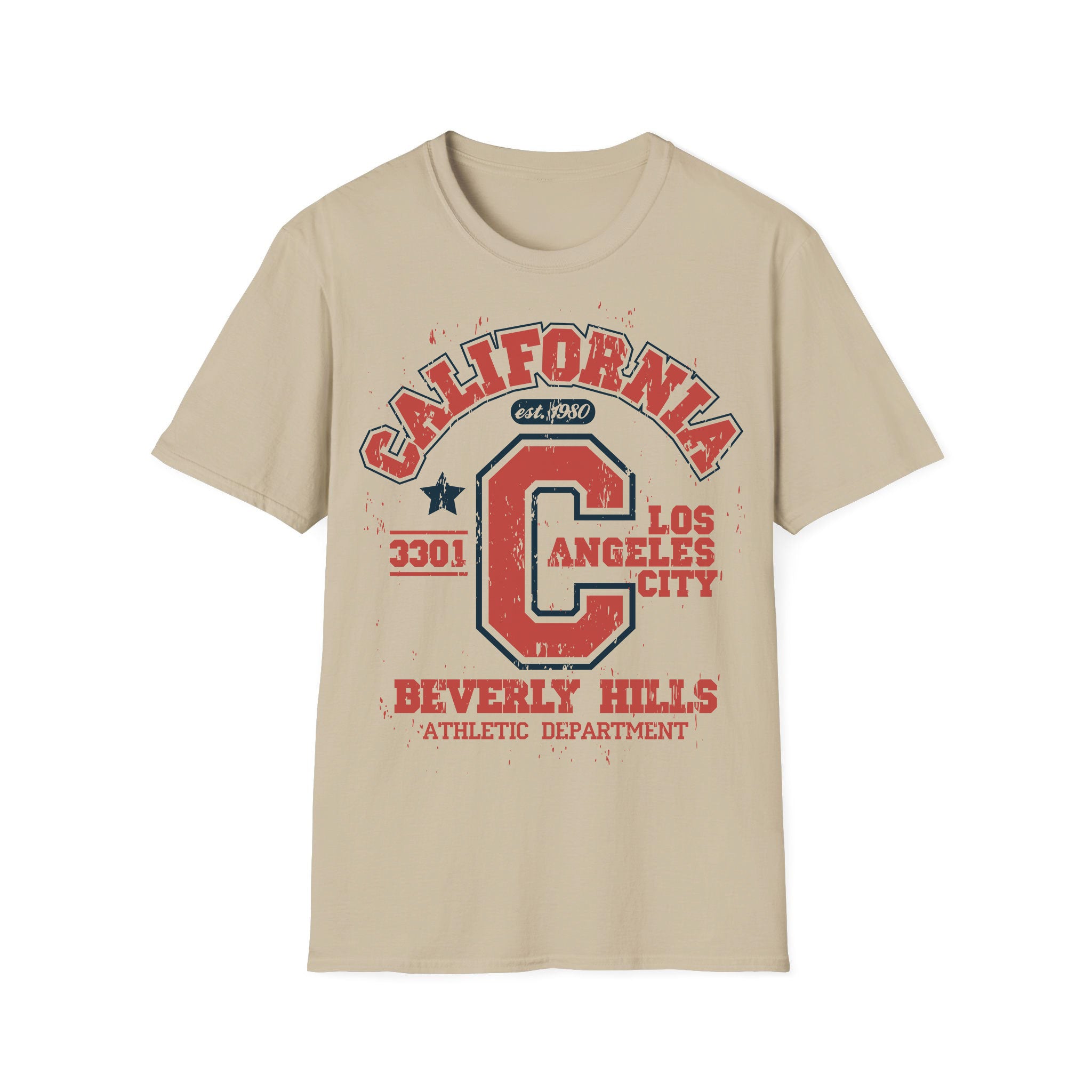 T-shirt unisexe californien Beverly Hills