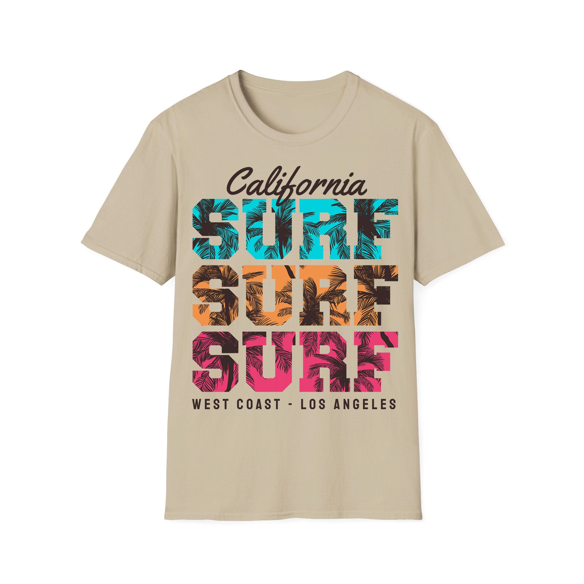 Surfing Unisex Tshirt Cali Surf