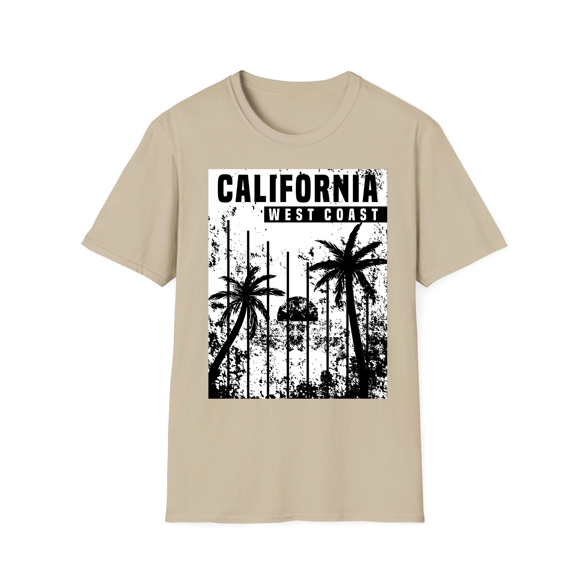 Áo thun unisex mùa hè California West Coast