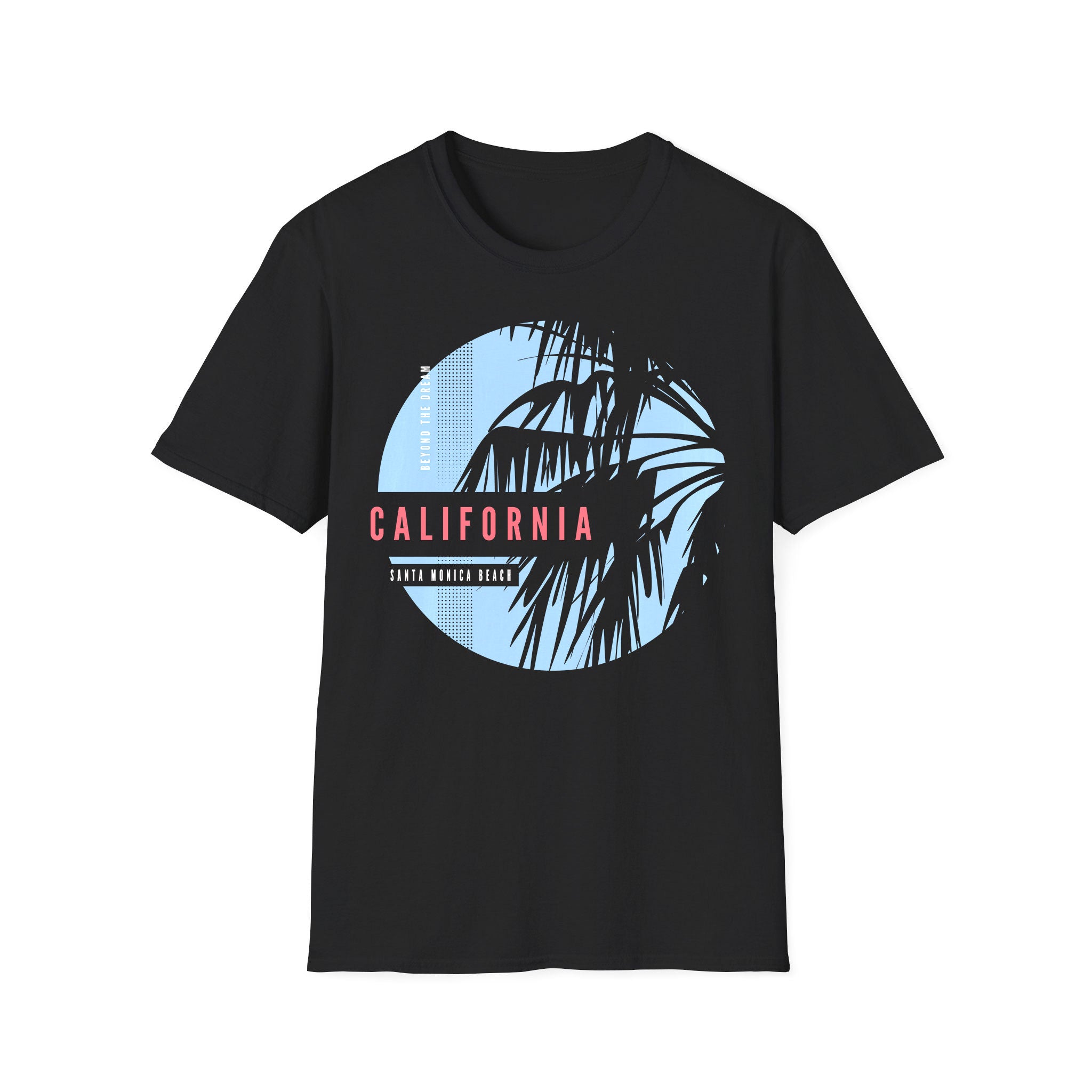 T-shirt unisexe d'été Santa Monica Beach
