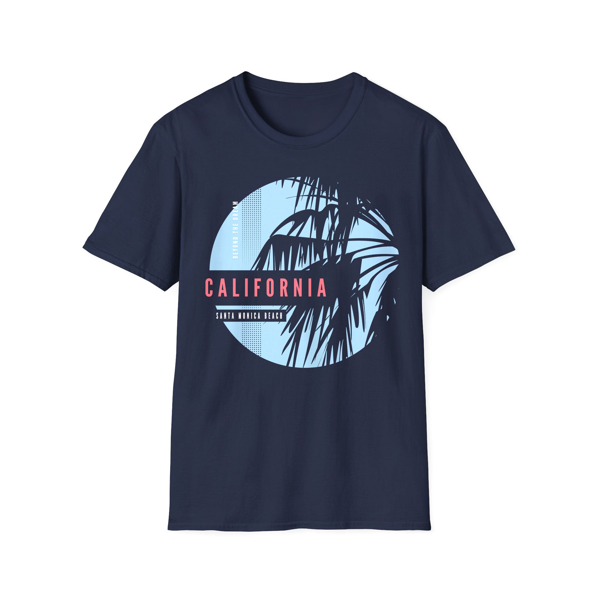 T-shirt unisexe d'été Santa Monica Beach