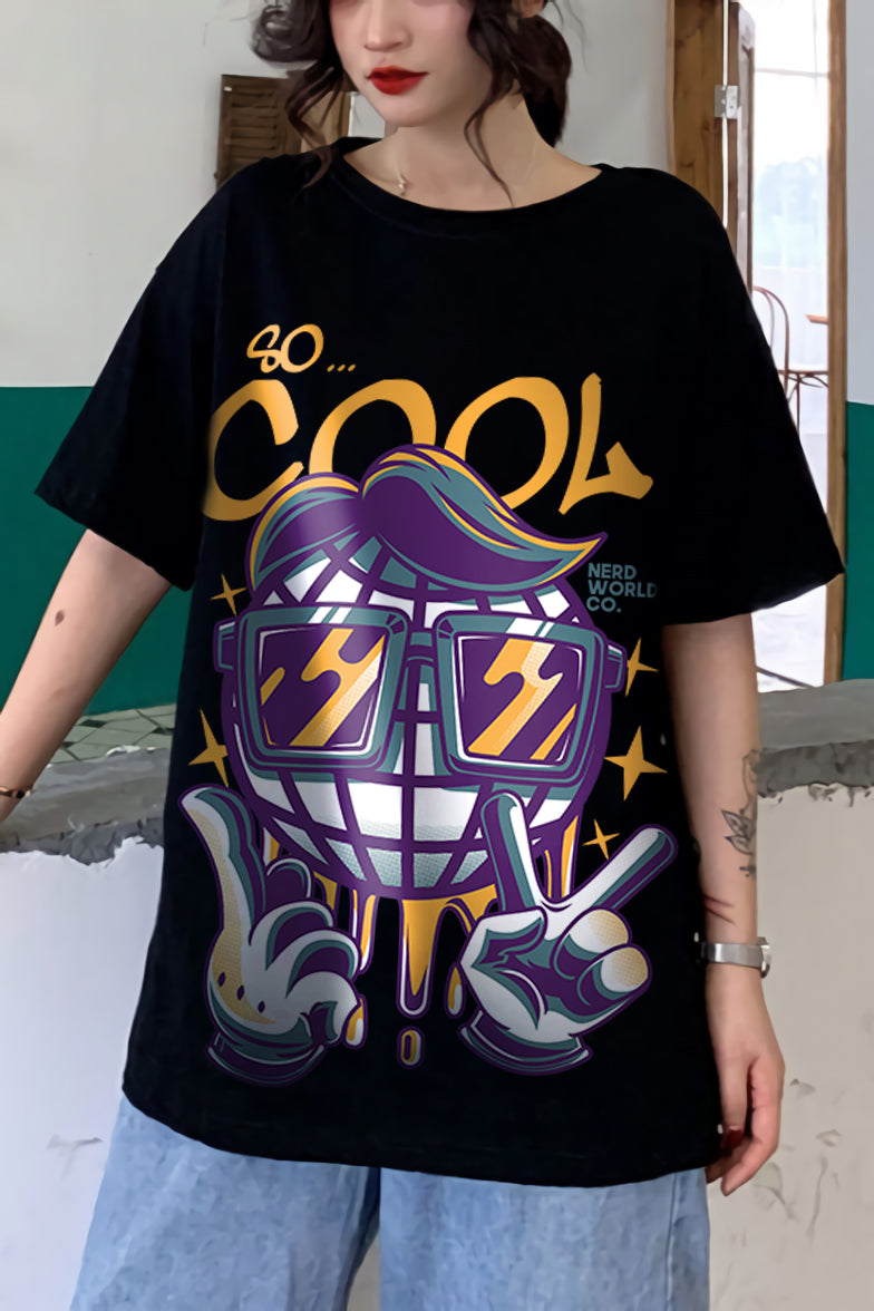 Oversize graphic T-shirt So Cool