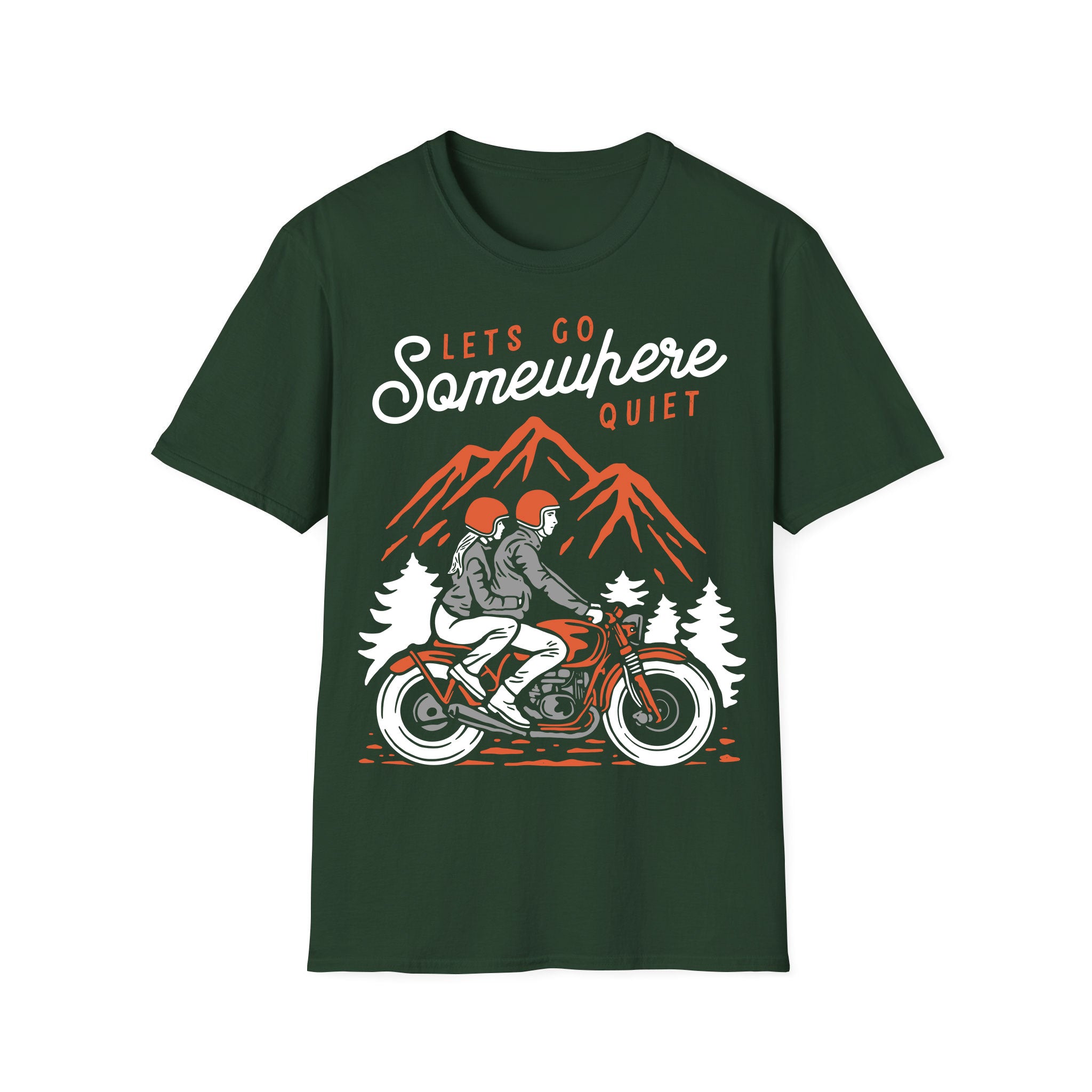 Motorcycle T-shirt Somewhere Quiet