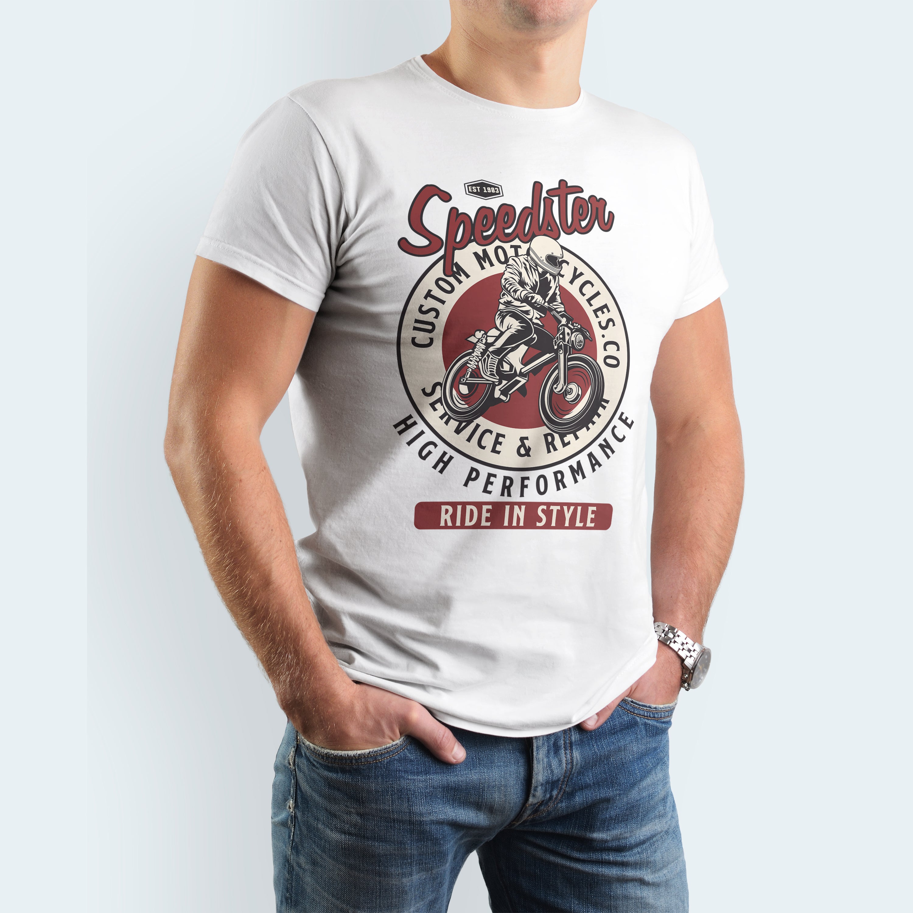 Motorcycle T-shirt Speedster