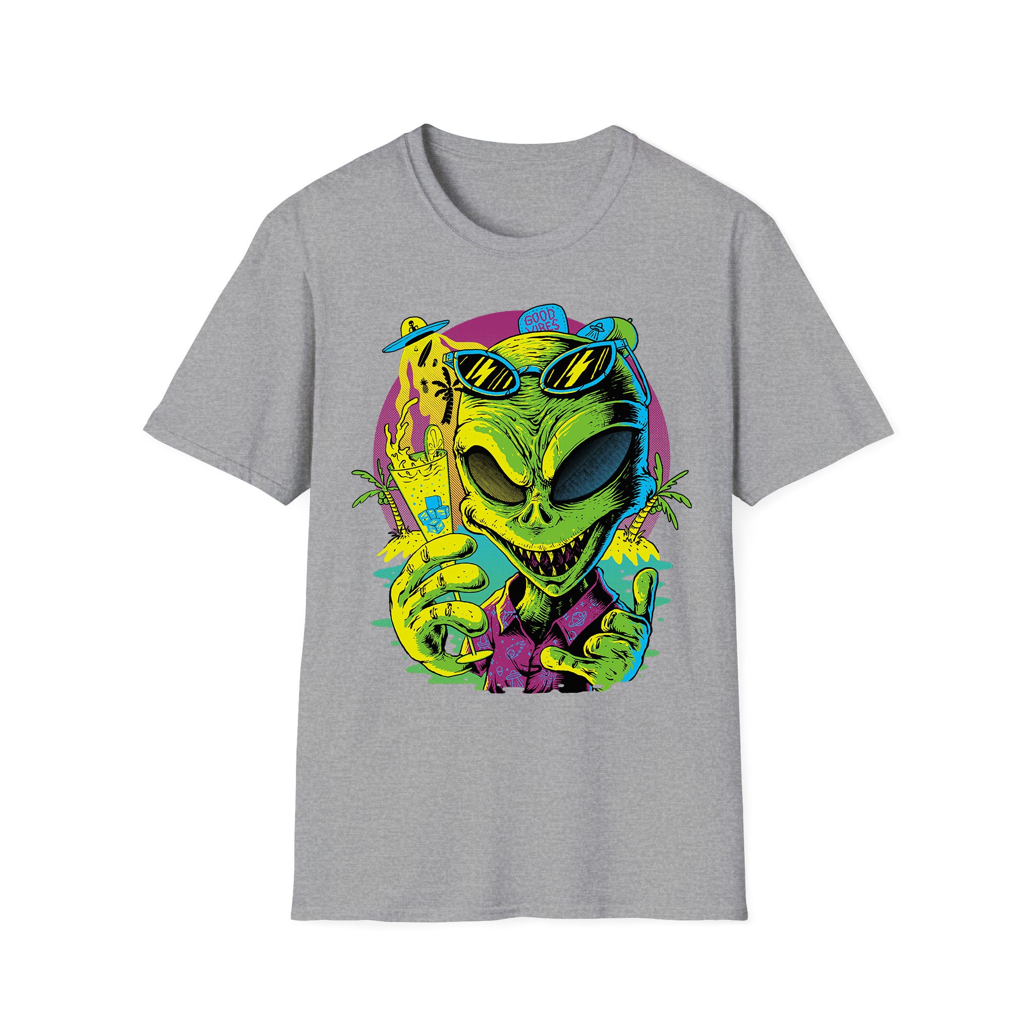 Summer unisex T-shirt Alien Beach