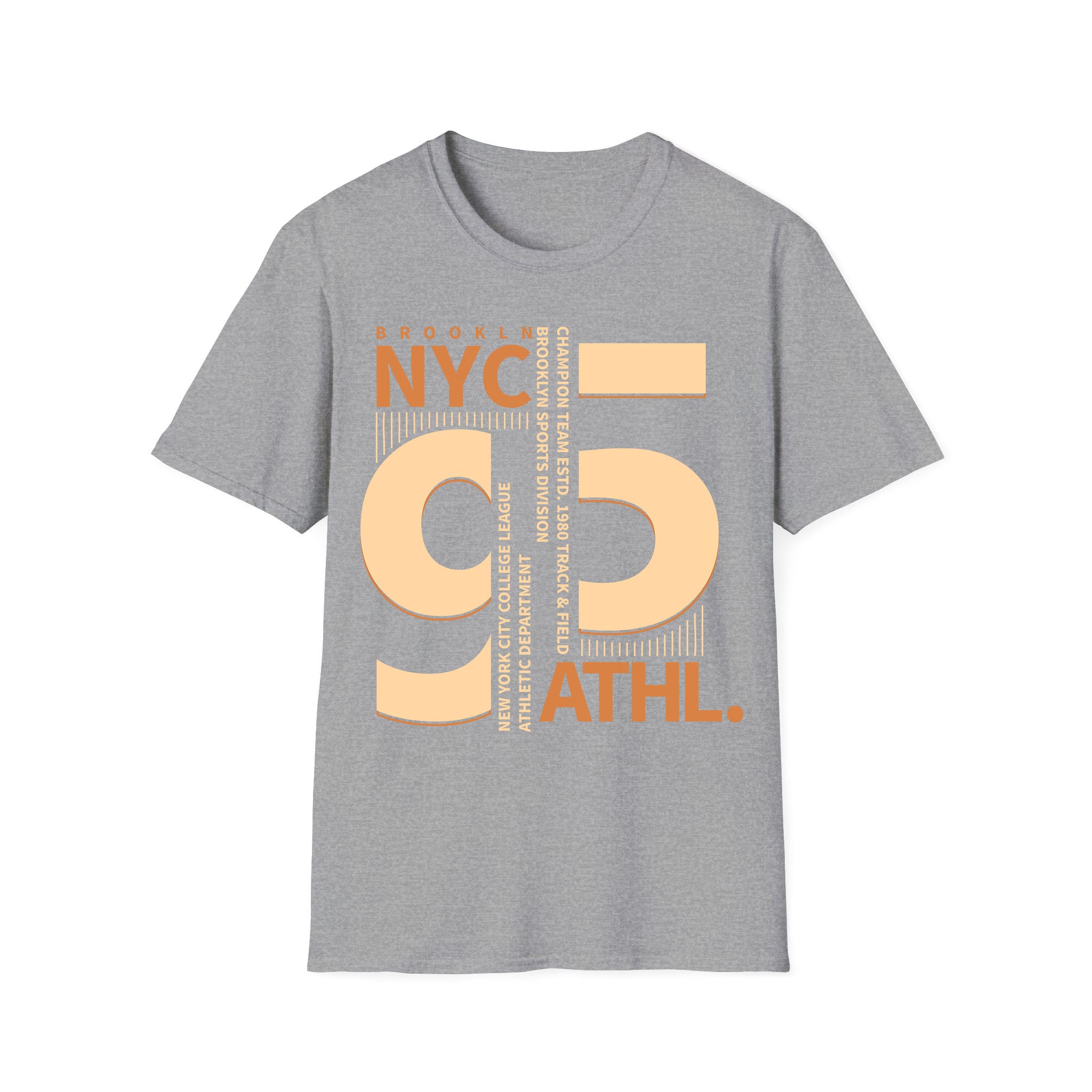 New York Unisex Tshirt Brooklyn NYC ATHL