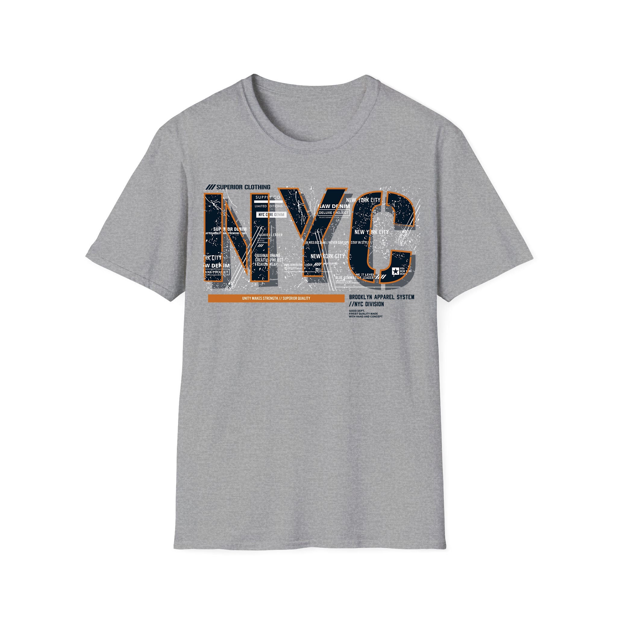 New York Unisex Tshirt Superior Clothing NYC