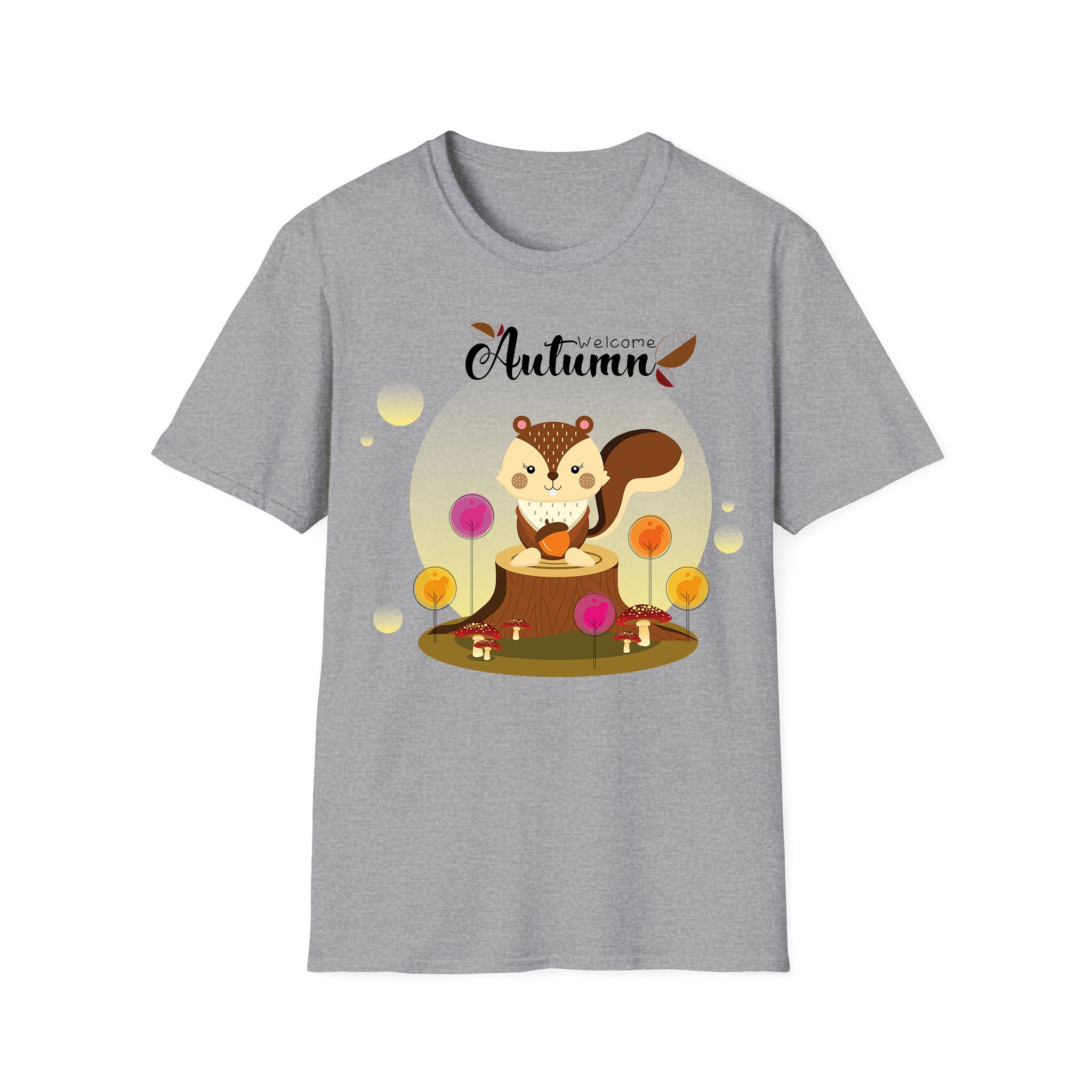 Autumn T-shirt Squirrel Welcom Autumn